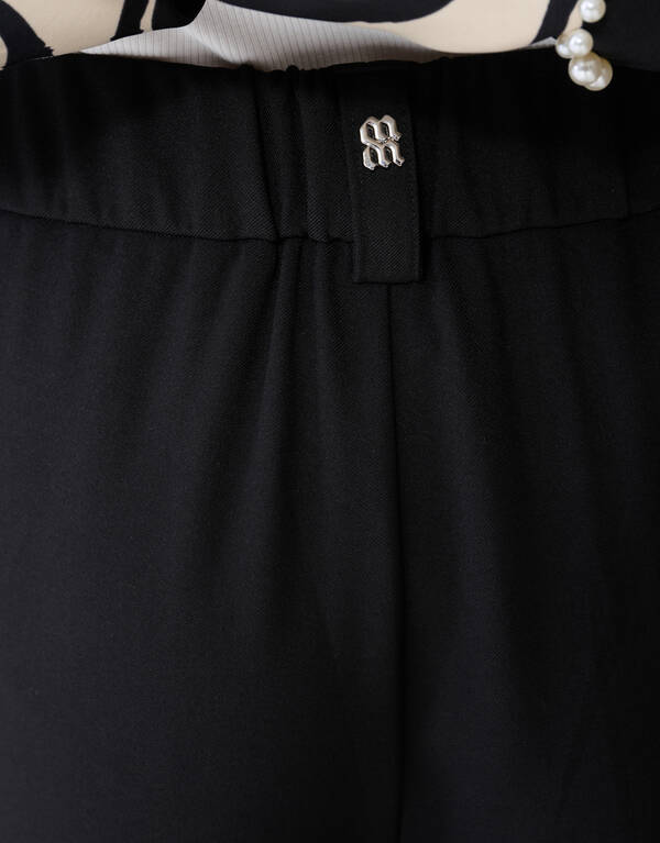 Weit geschnittene Hose Schwarz von Mieke SHOEBY WOMEN