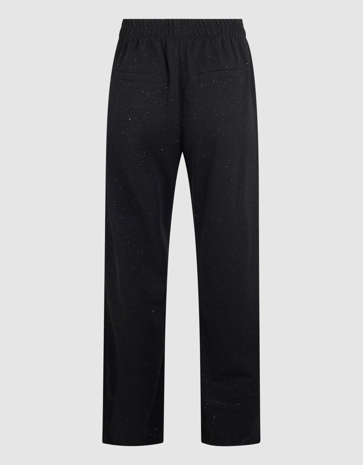 Glitzerhose mit weitem Bein Schwarz SHOEBY WOMEN