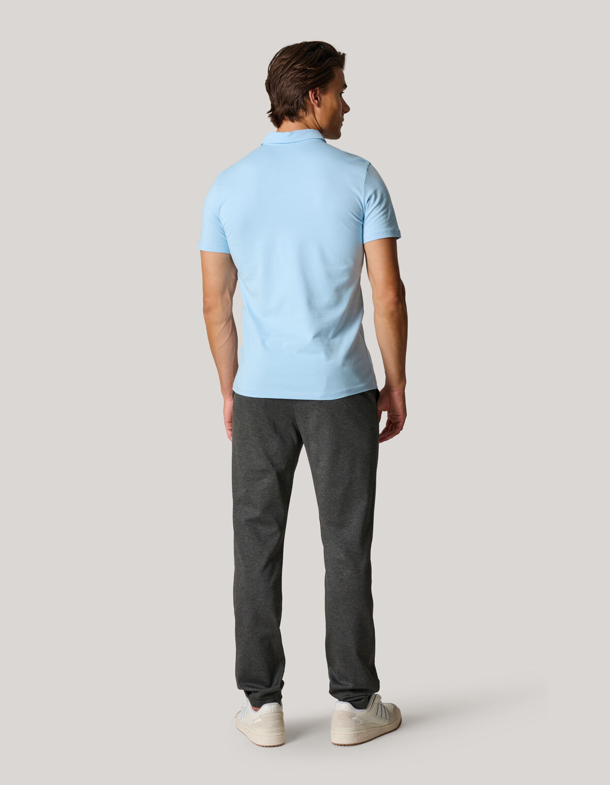 Jersey Poloshirt hellblau SHOEBY MEN