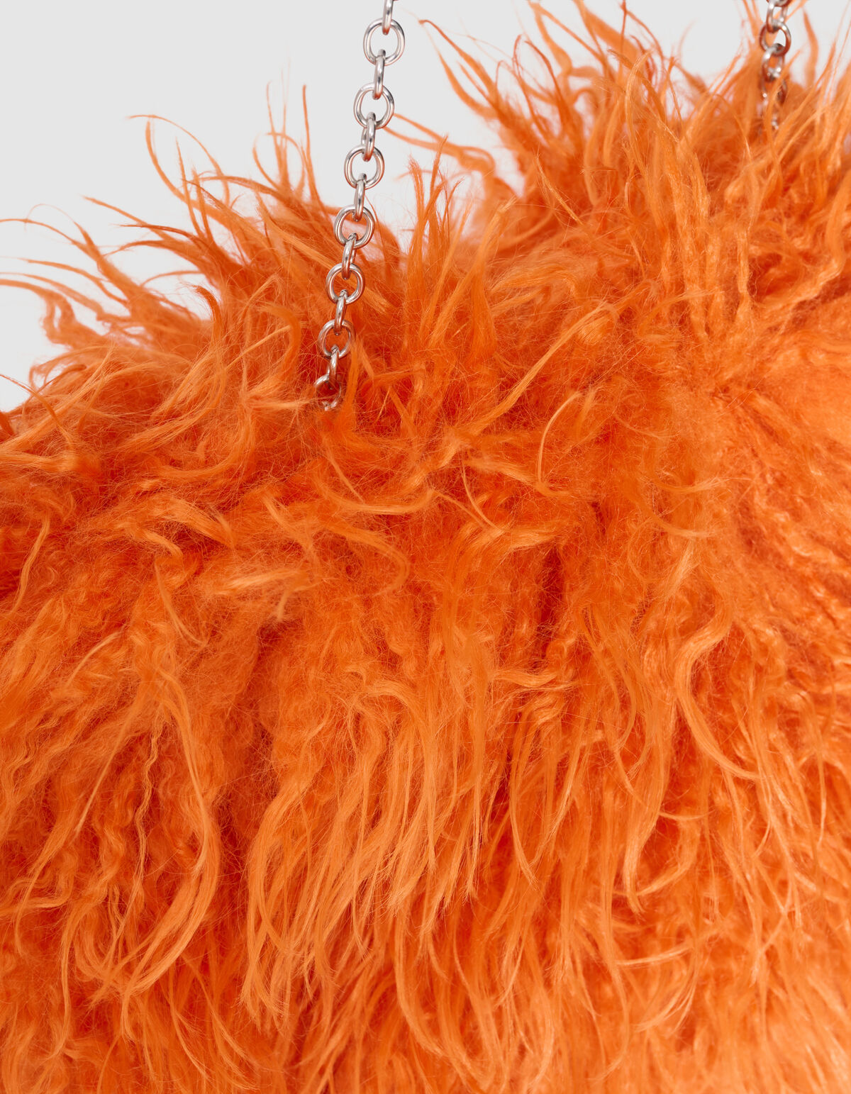 Fluffy Clutch Orange SHOEBY ACCESSOIRES