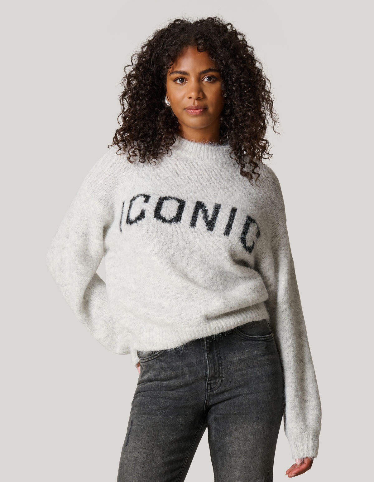 Artwork Pullover Grau SHOEBY WOMEN