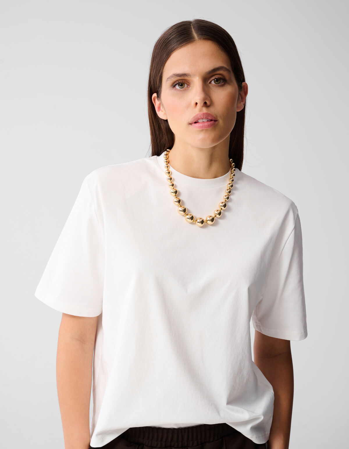 Perlenkette Gold SHOEBY ACCESSOIRES