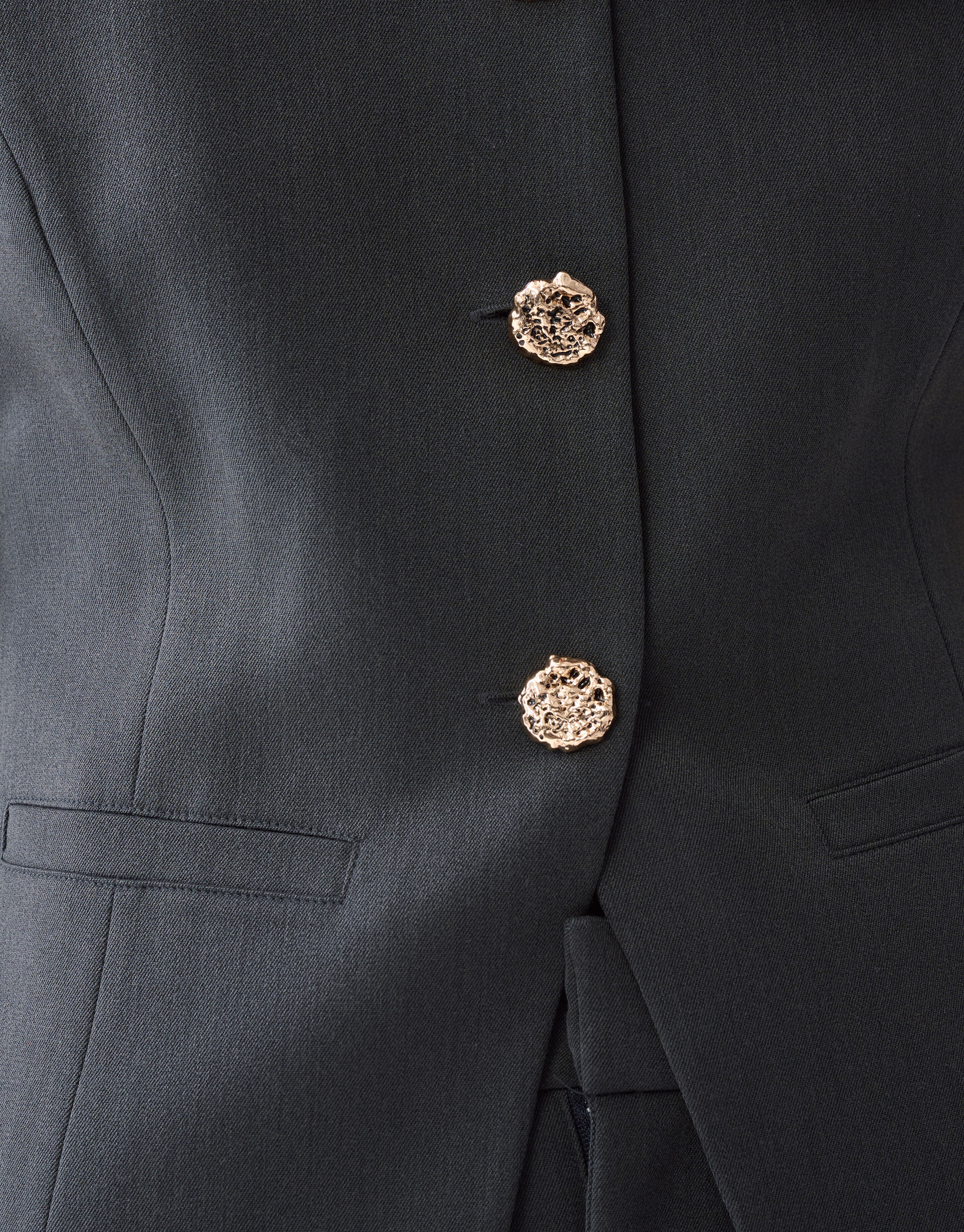Golden Buttons Strickjacke Grau SHOEBY WOMEN