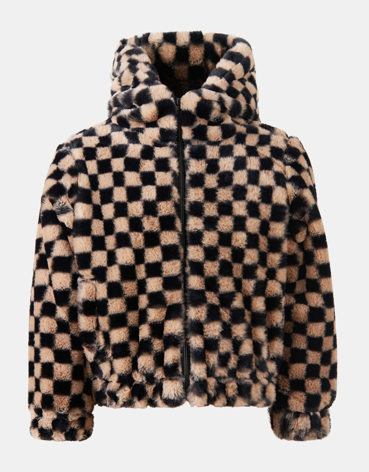 Pattern Jacke in Pelzoptik SHOEBY GIRLS