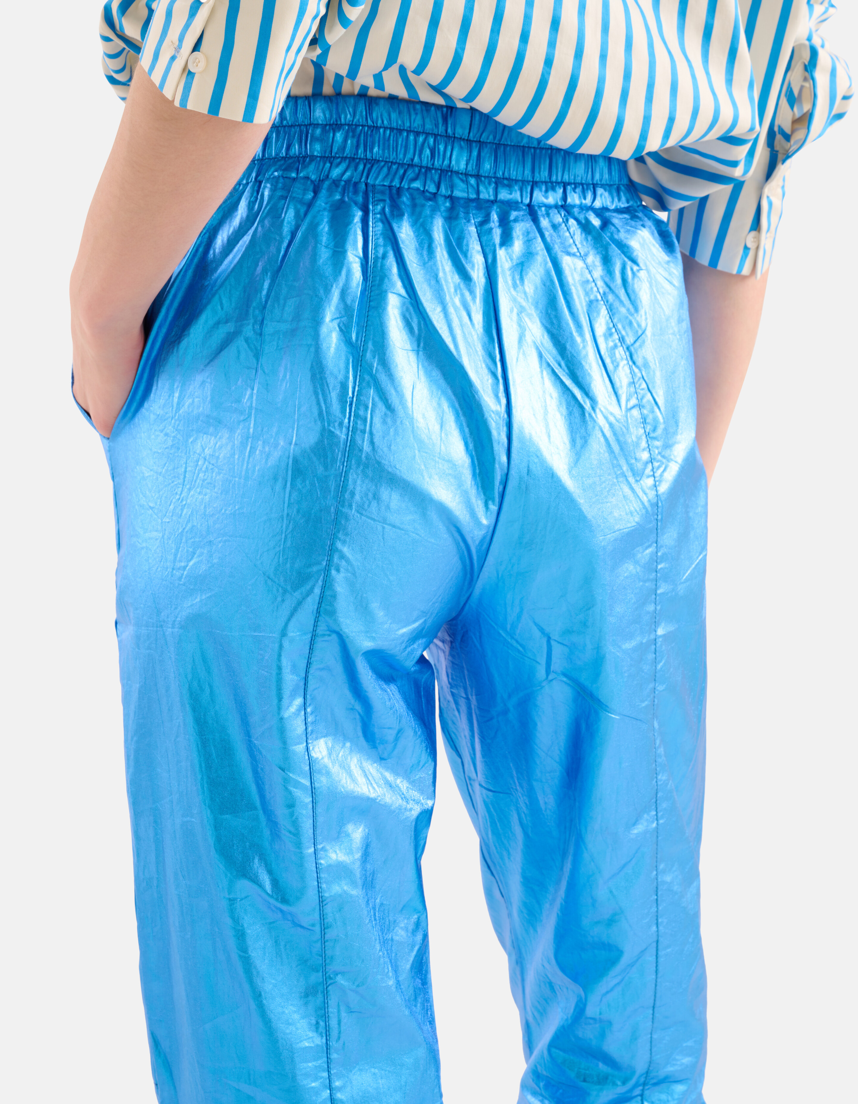 Metallischer Jogger Blau SHOEBY WOMEN