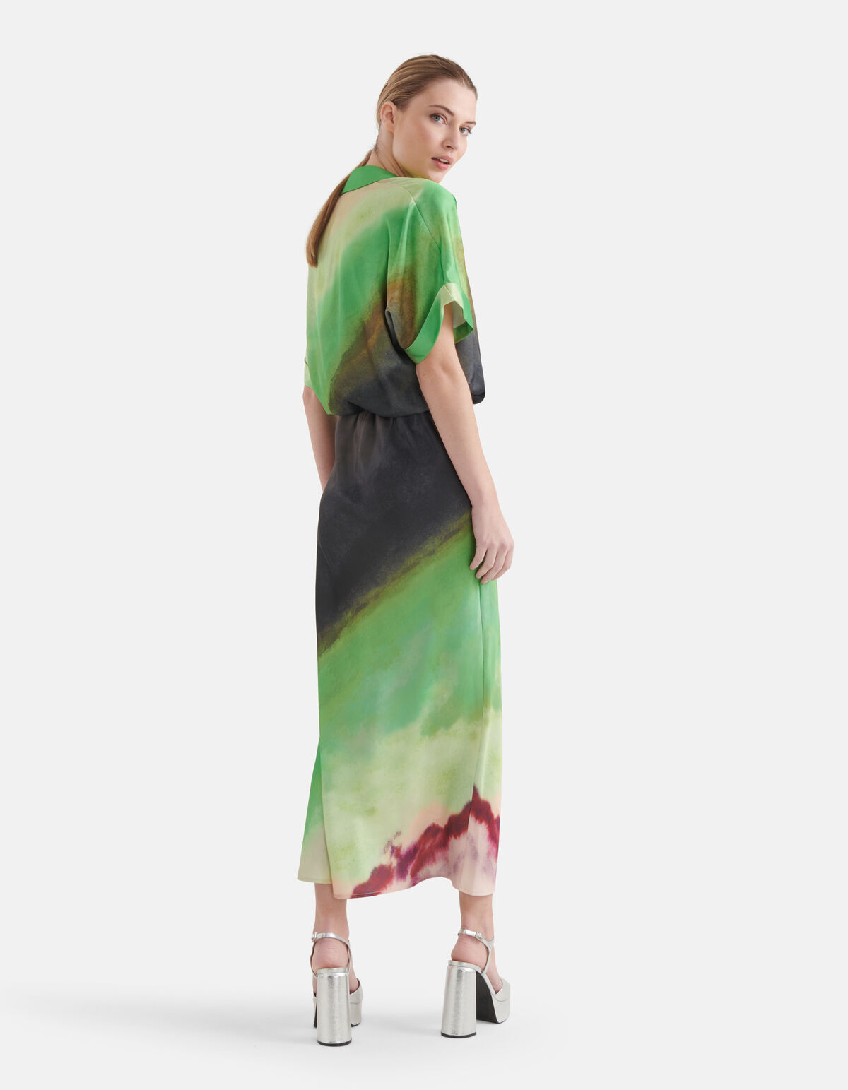Bedruckter Maxirock Grün von Mieke SHOEBY WOMEN