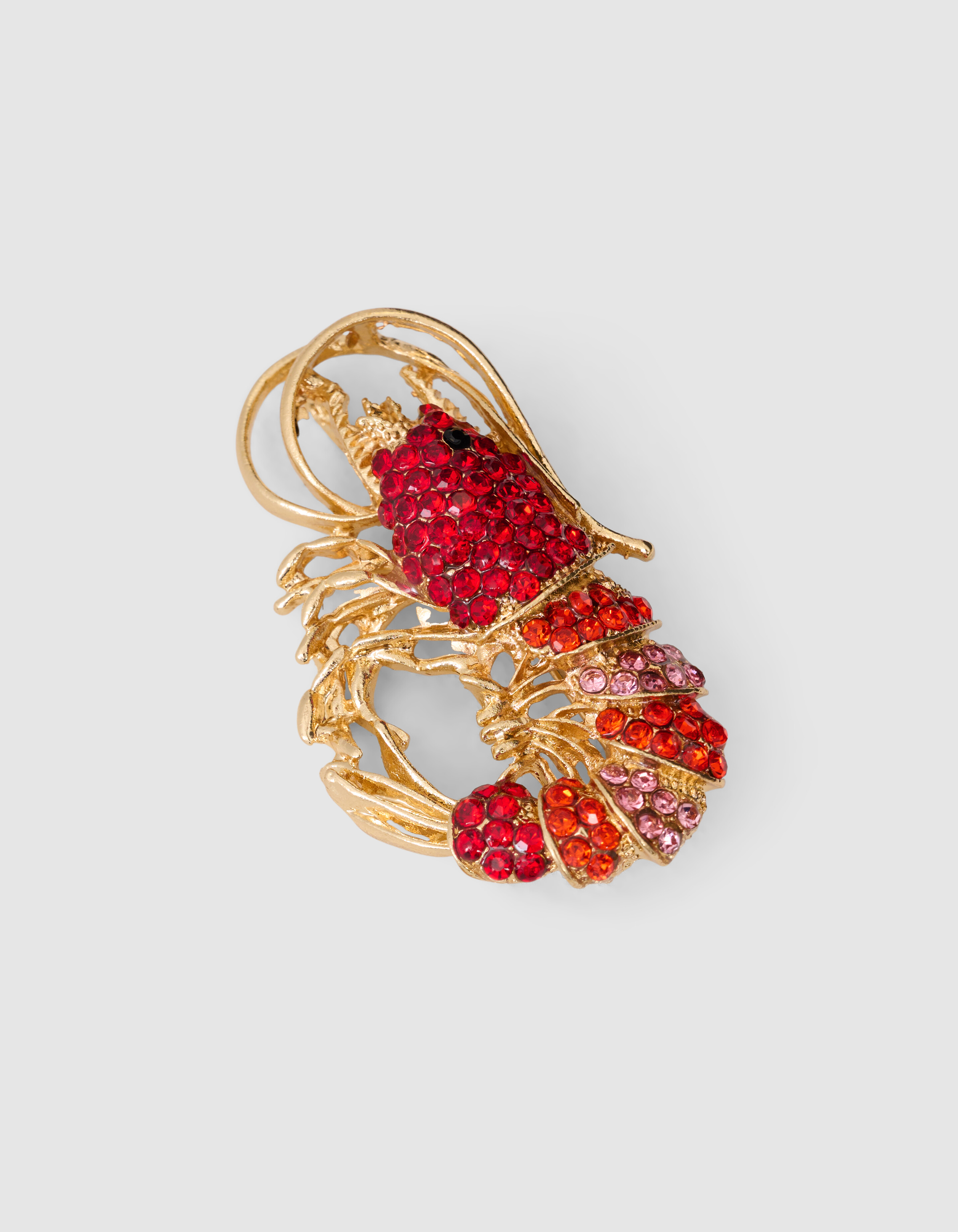 Garnelenbrosche Gold SHOEBY ACCESSOIRES