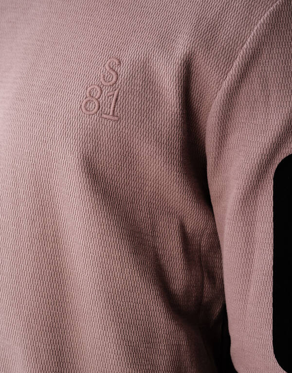 Structure Pocket T-Shirt Hellbraun SHOEBY MEN