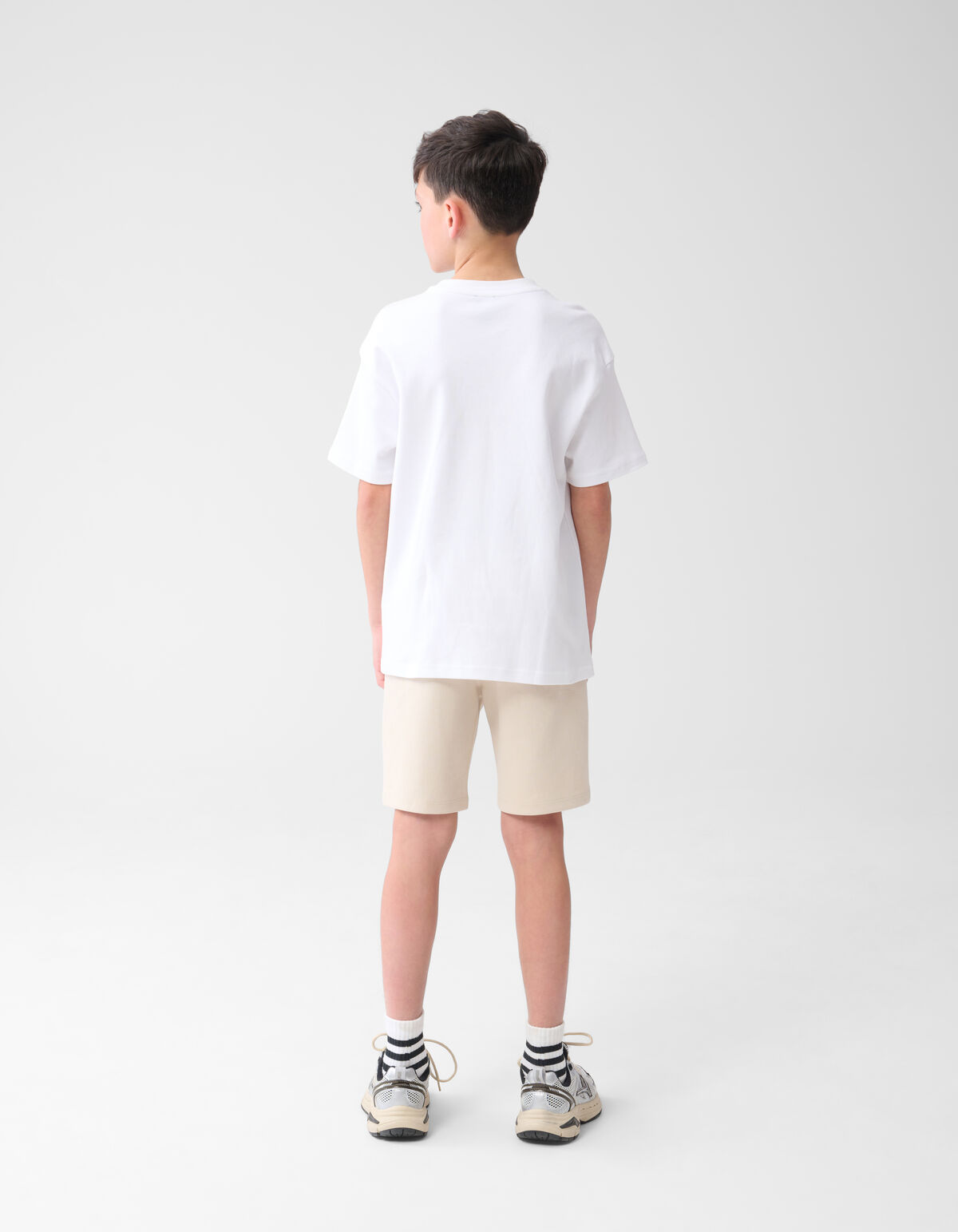 Schweres Basic-T-Shirt Weiß SHOEBY BOYS
