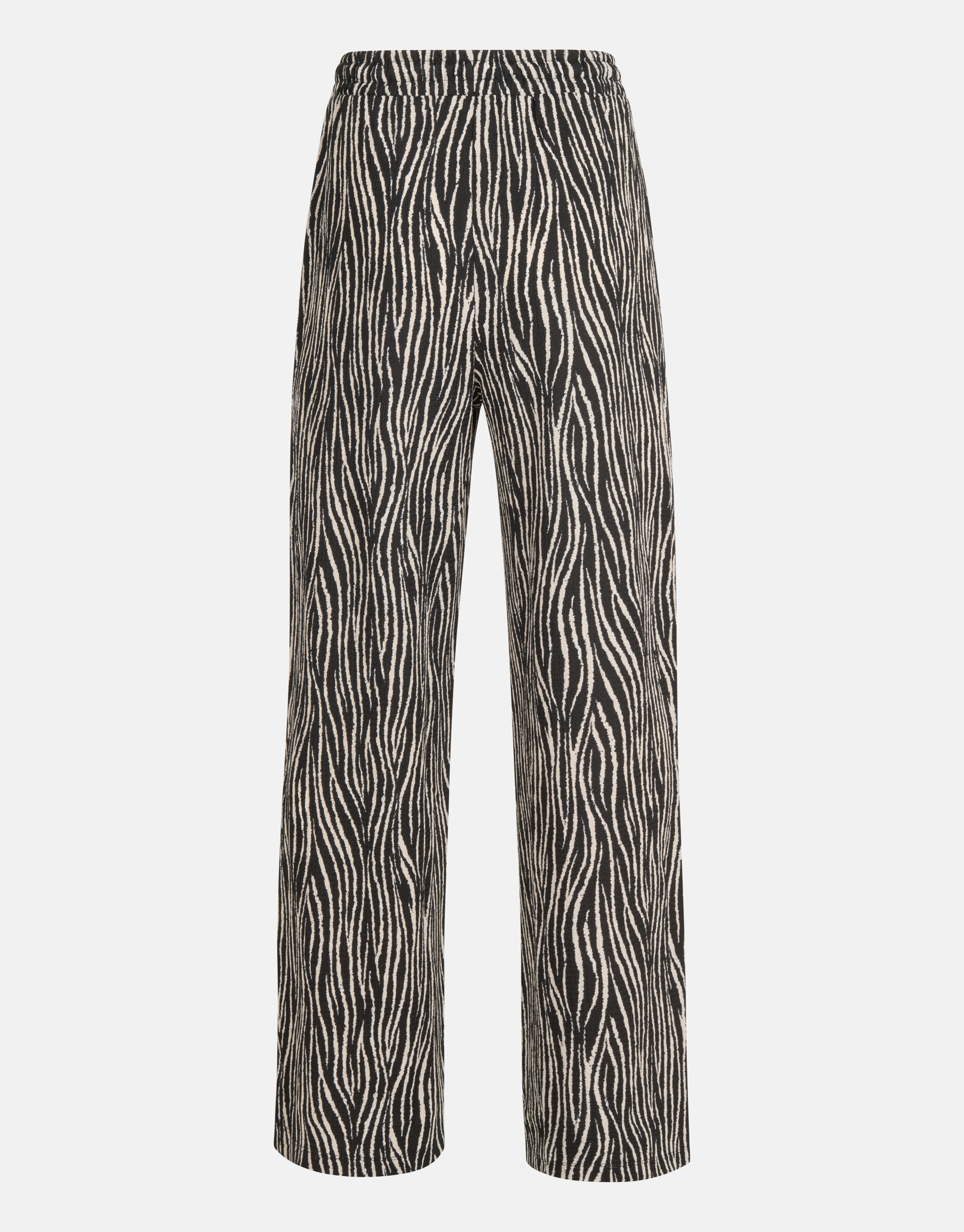 Crinkle-Hose mit weitem Bein Schwarz SHOEBY WOMEN