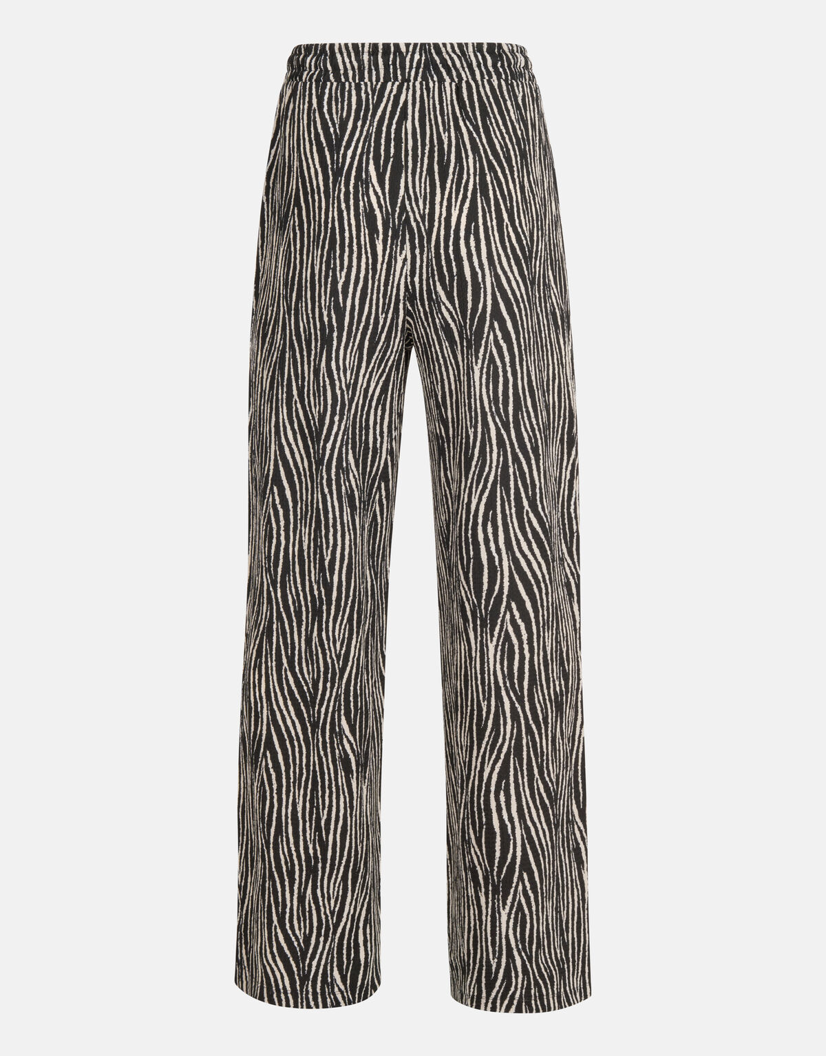 Crinkle-Hose mit weitem Bein Schwarz SHOEBY WOMEN