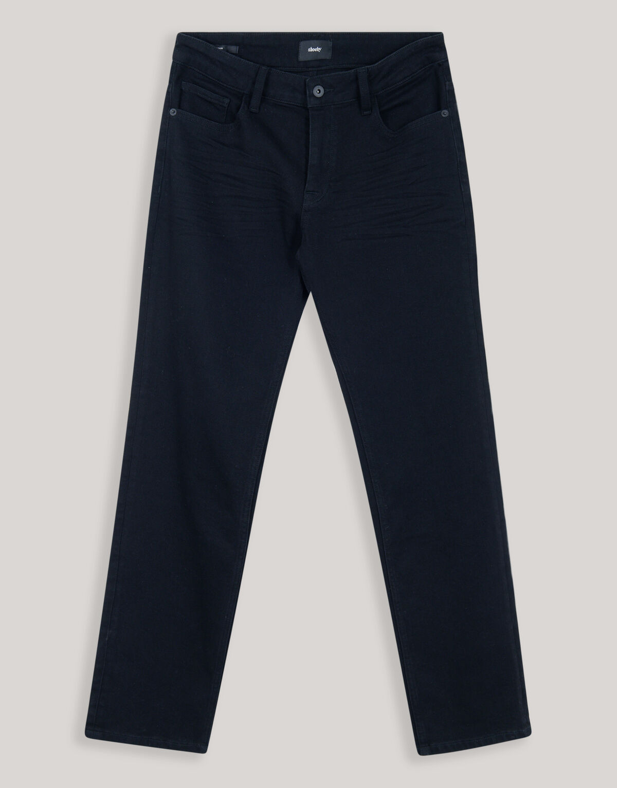 Straight Fit Hose Schwarz SHOEBY MEN