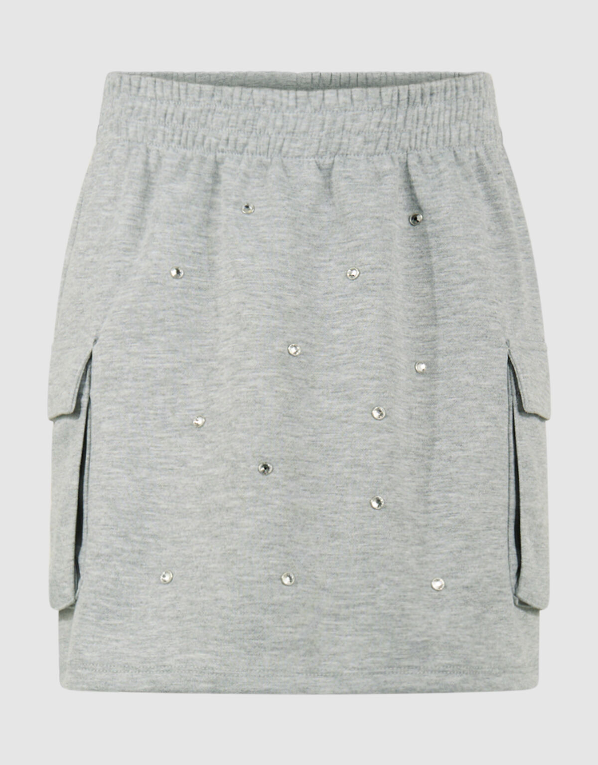 Strass Cargo Mini Rock Hellgrau SHOEBY GIRLS
