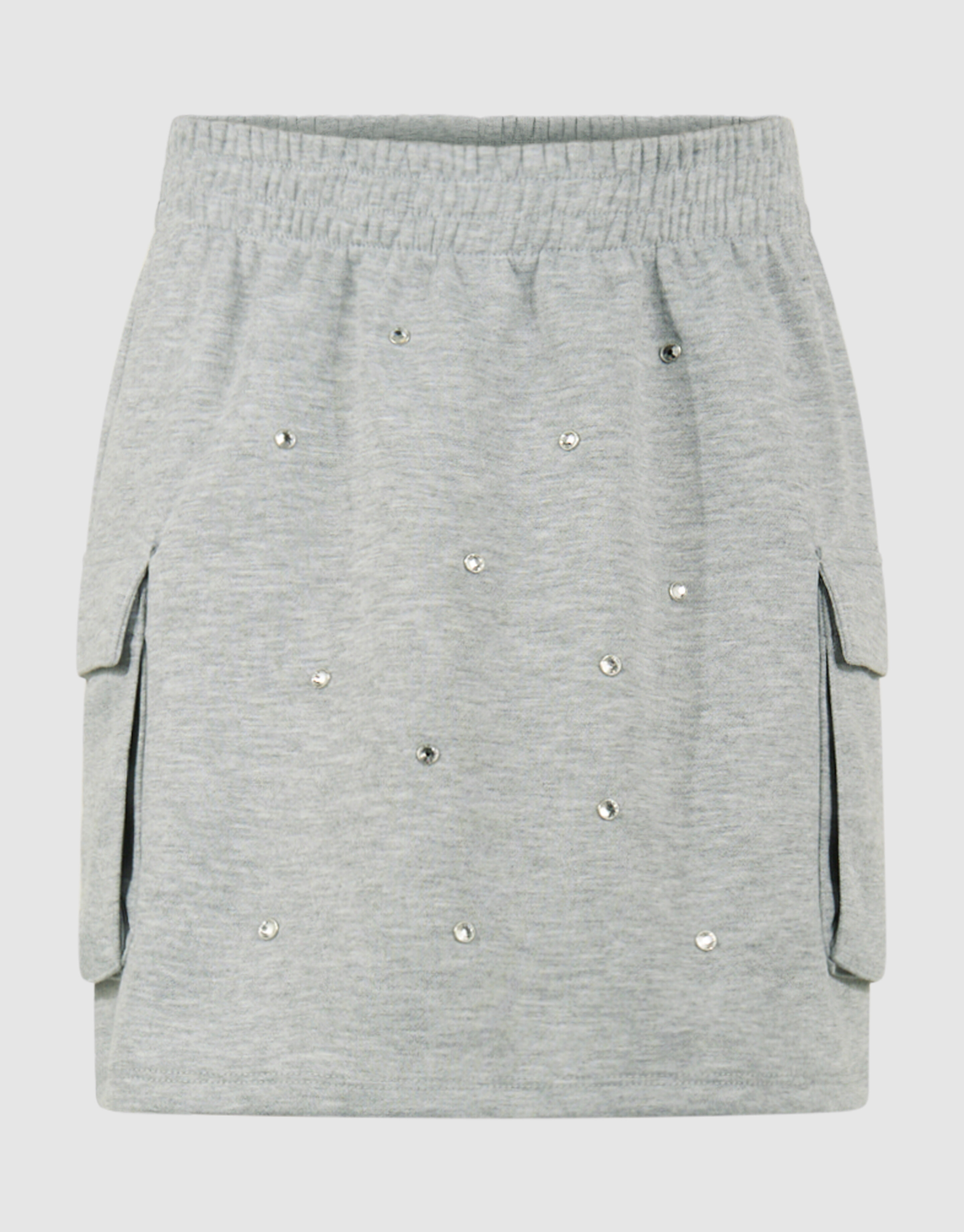 Strass Cargo Mini Rock Hellgrau SHOEBY GIRLS