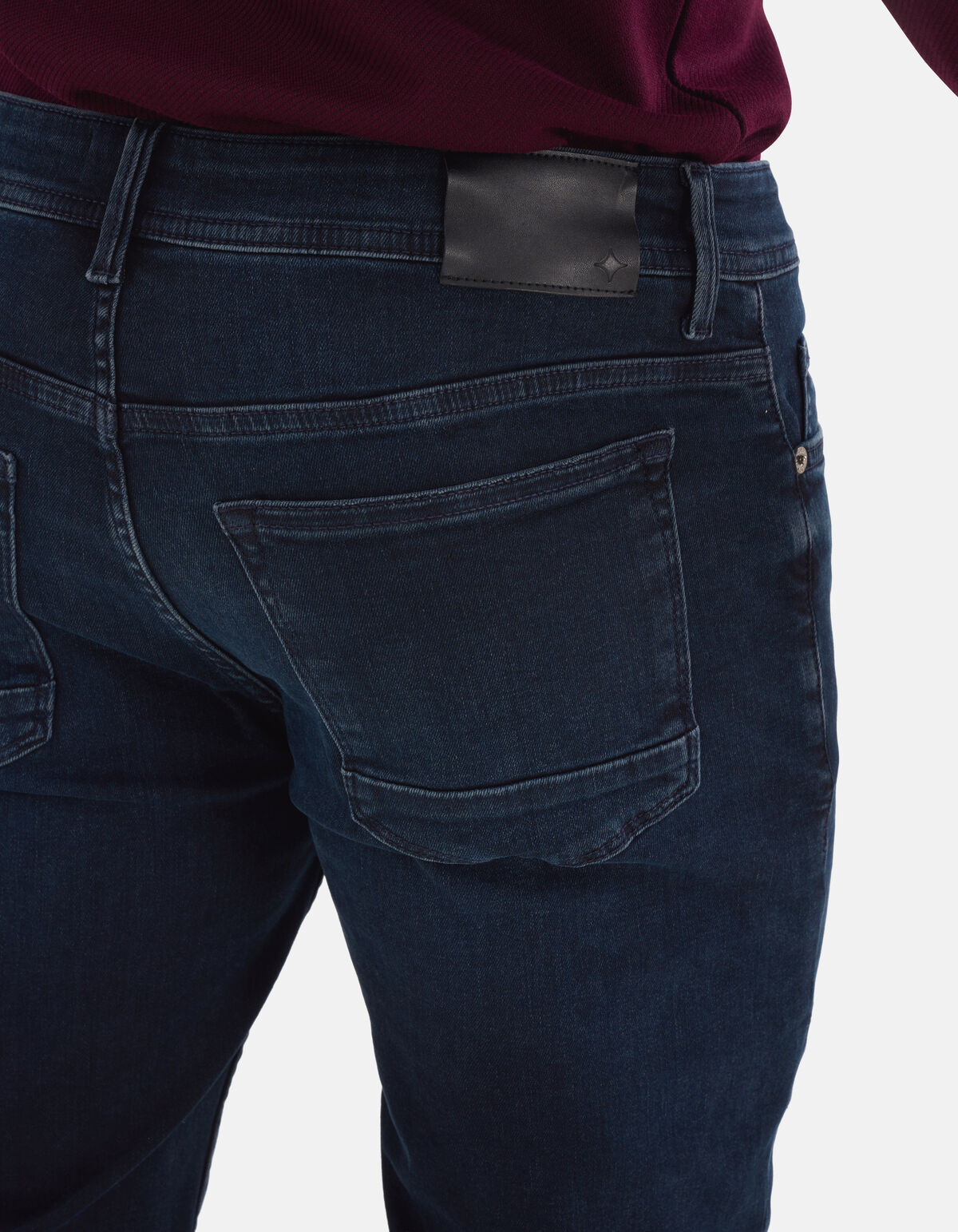 Slim Jeans Blau/Schwarz Länge 34 SHOEBY MEN