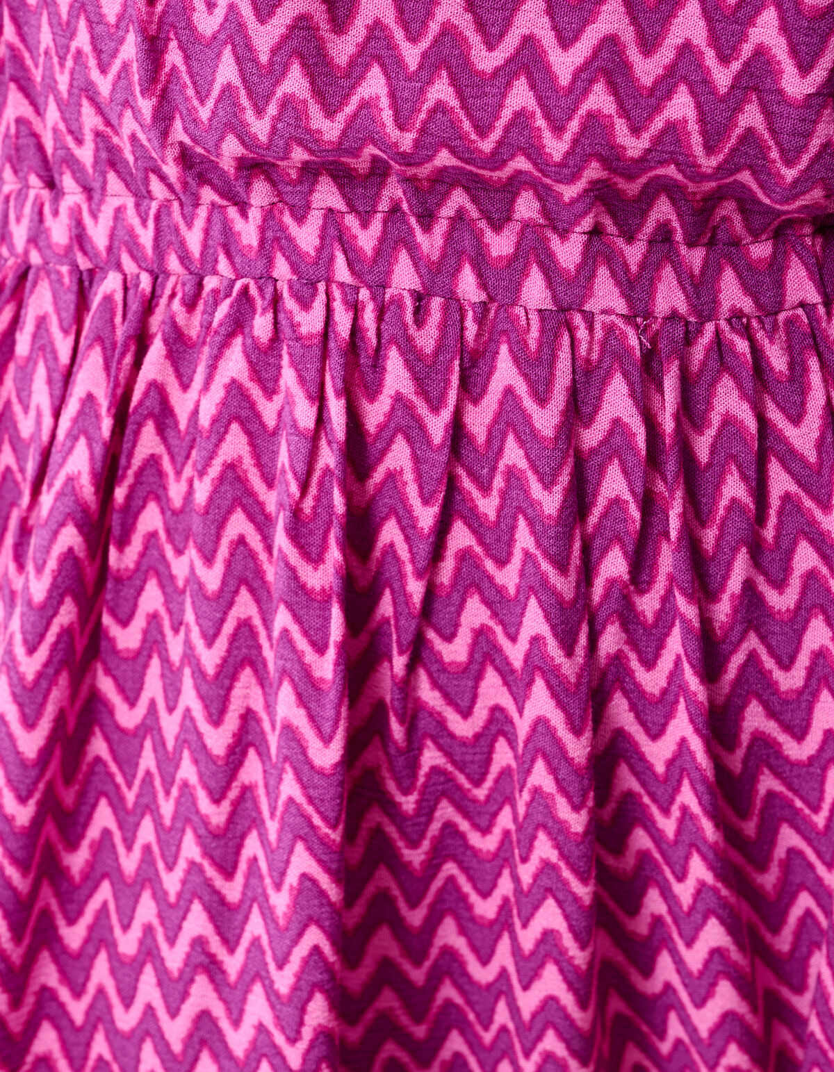 Bedrucktes Wave-Kleid Rosa SHOEBY GIRLS