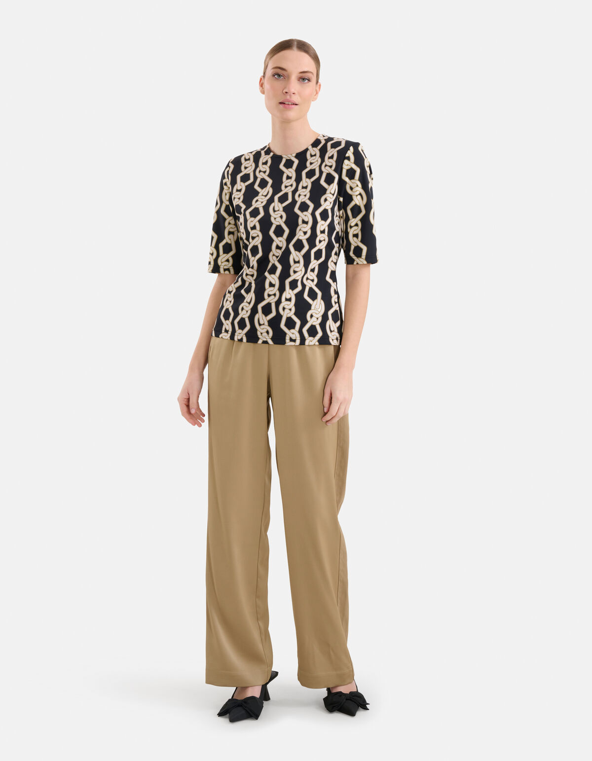Chain Travel Top Zwart By Mieke SHOEBY WOMEN