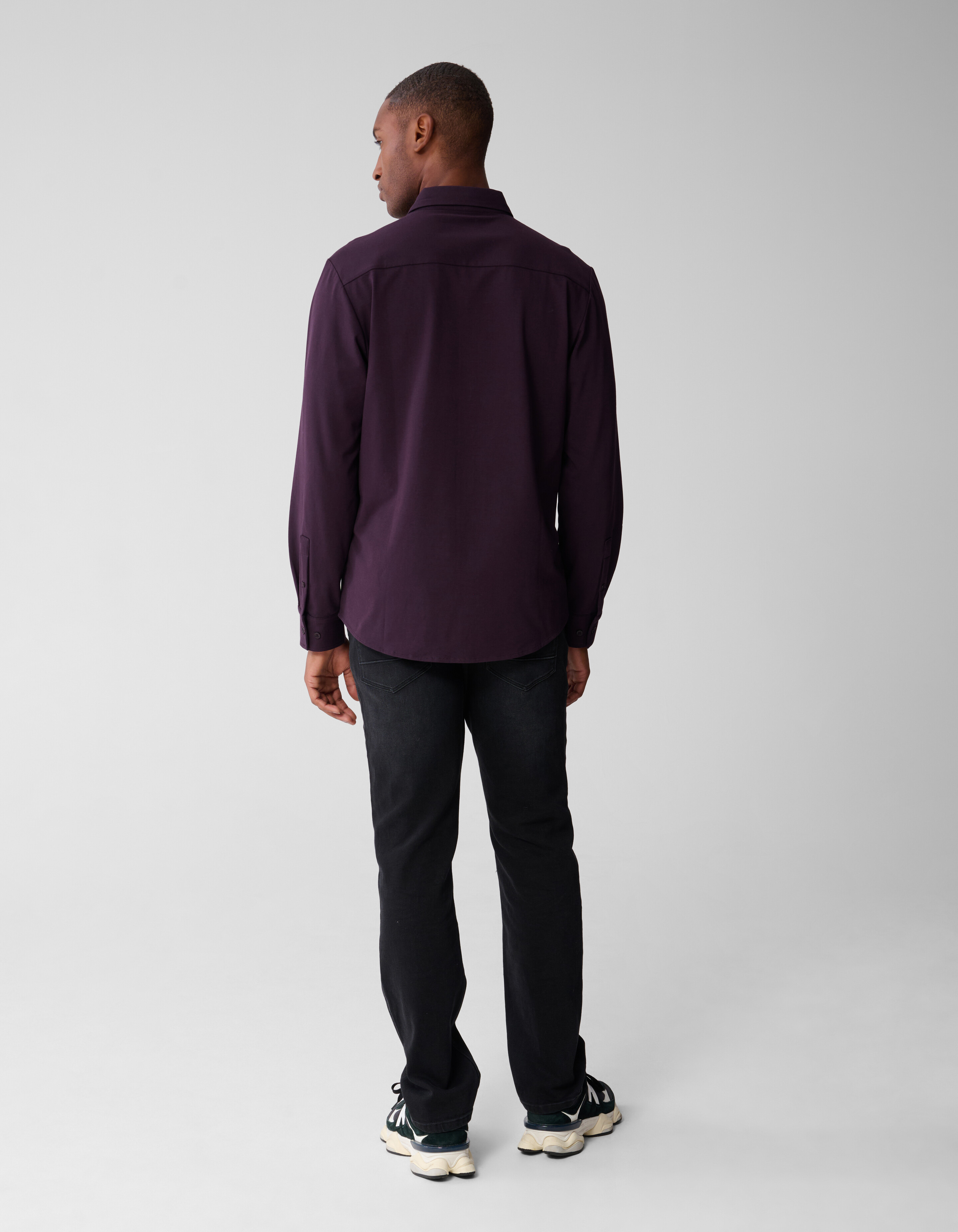 Jersey Hemd Dunkelrot SHOEBY MEN