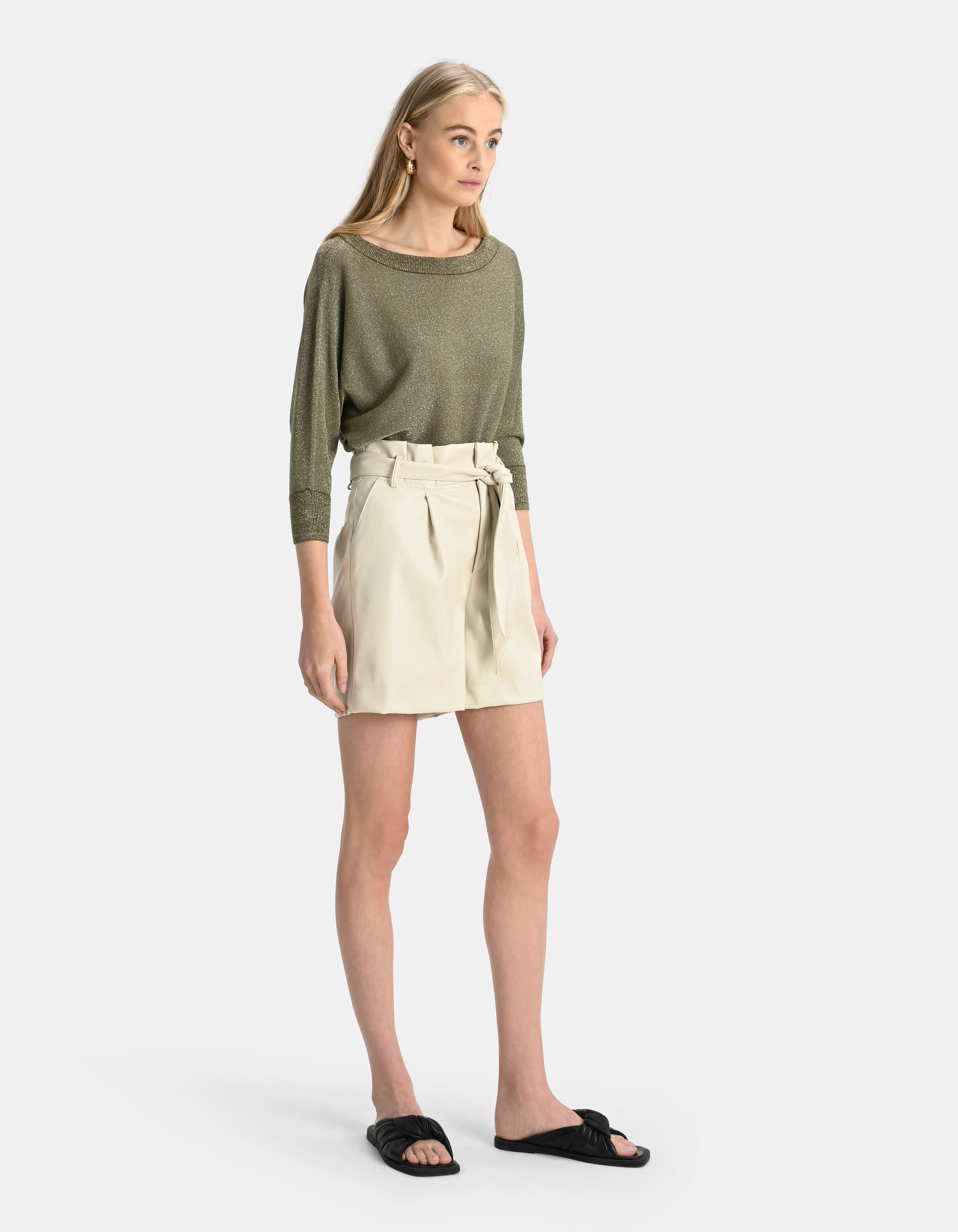 Glitzer-Batwing-Pullover SHOEBY WOMEN