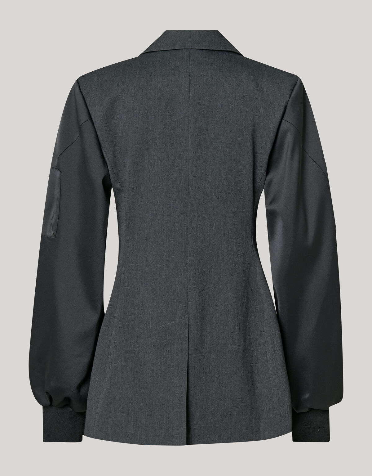 Bomber&auml;rmel-Blazer Schwarz SHOEBY WOMEN