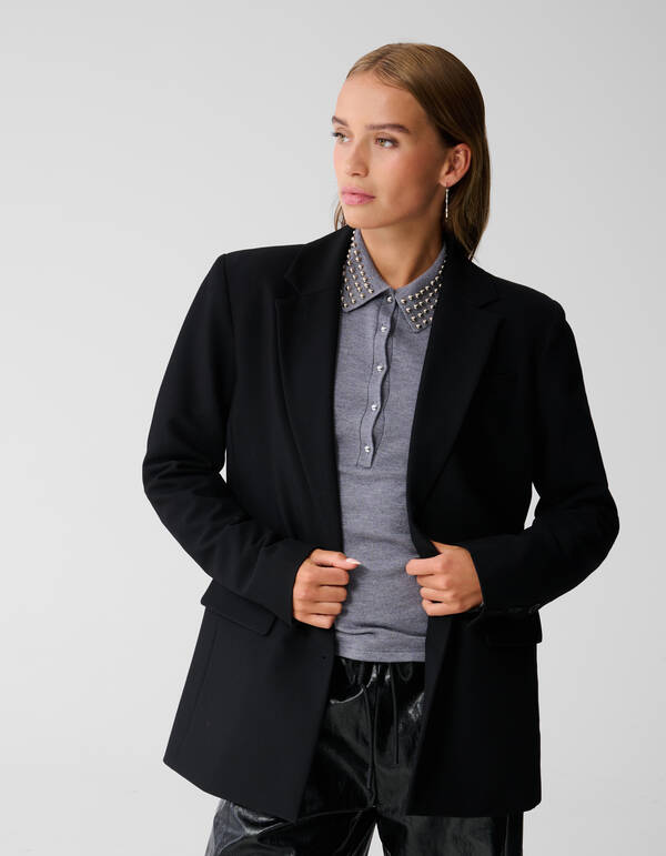 Basis Blazer Schwarz SHOEBY WOMEN