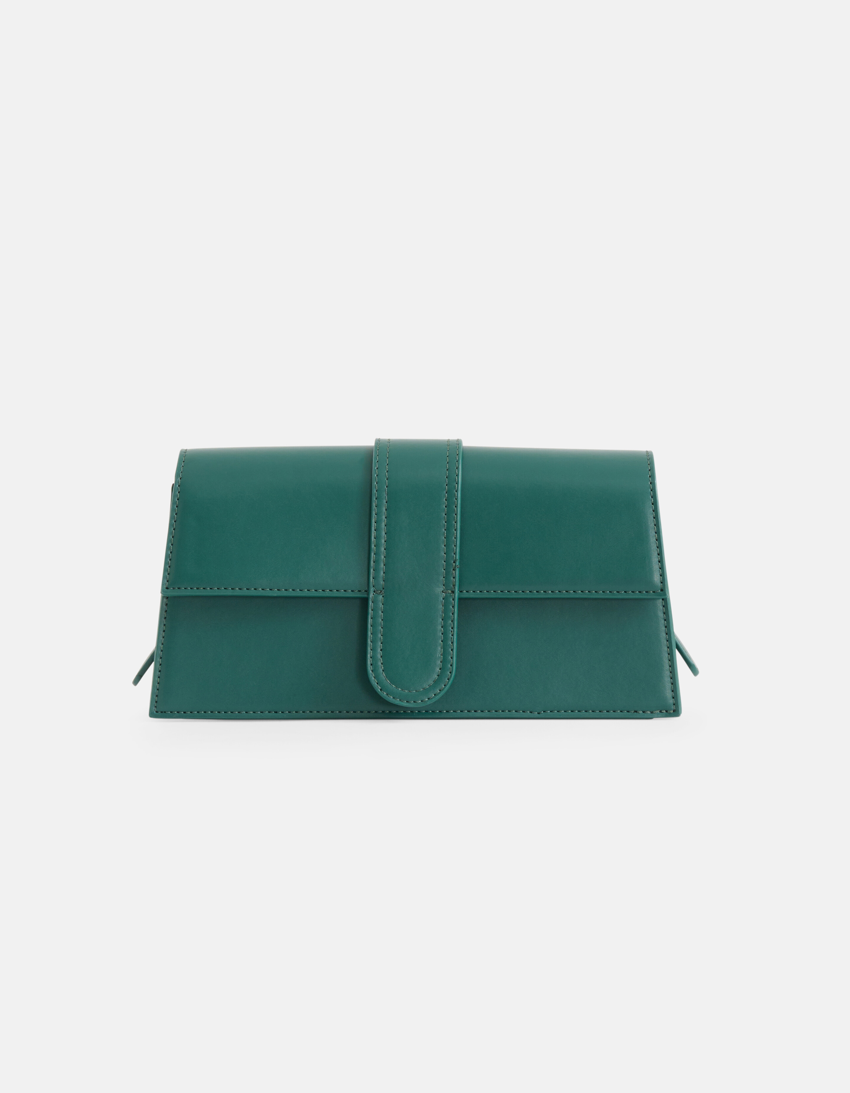 Rechteckige Tasche Dunkelgrün SHOEBY ACCESSOIRES