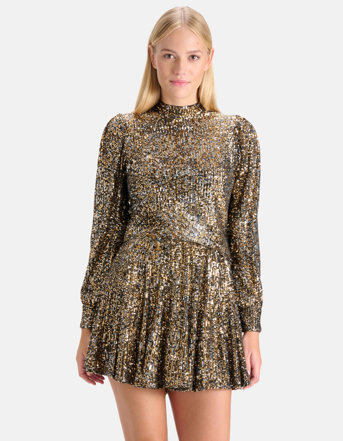 Pailletten-Top Gold SHOEBY WOMEN