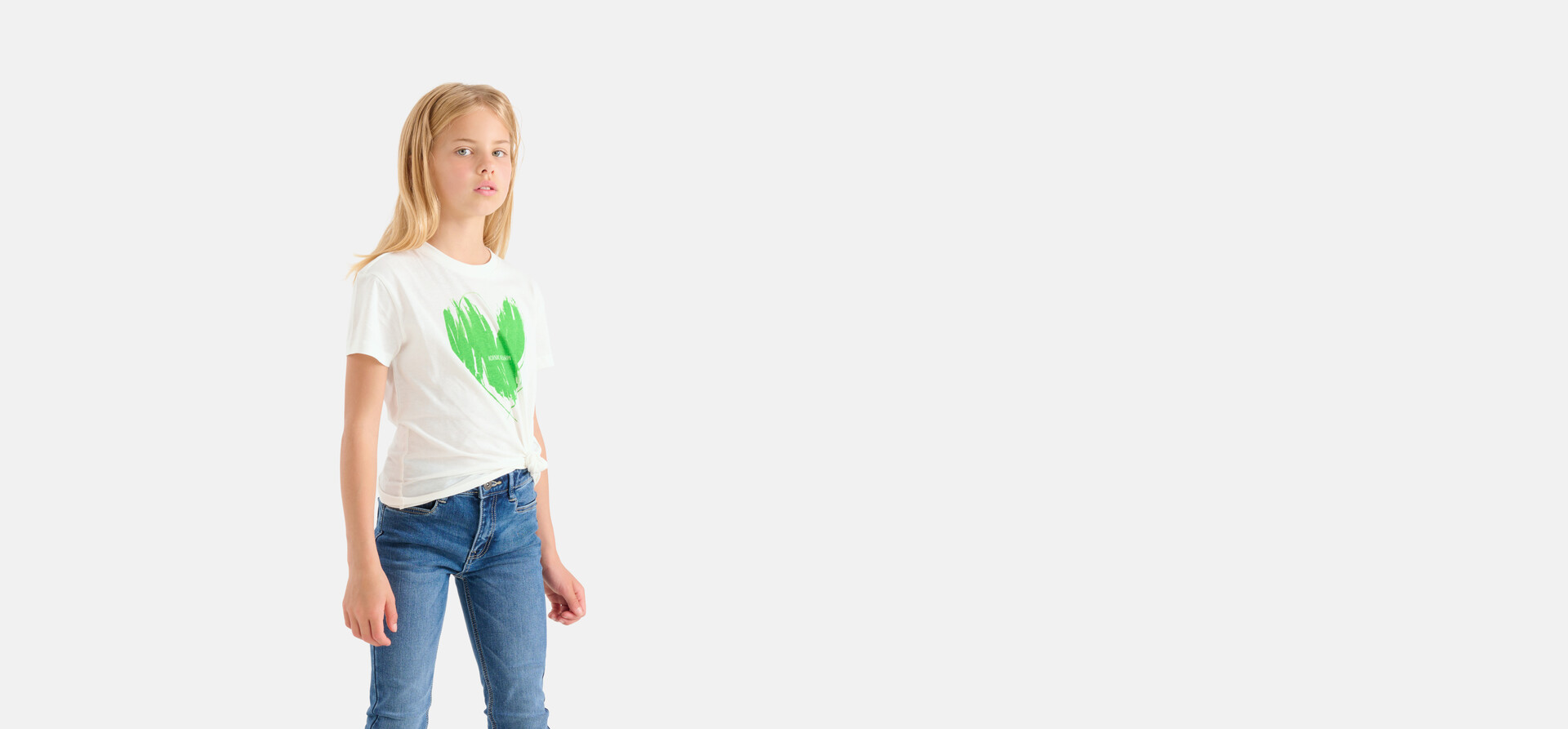 Kunstwerk T-shirt Grün SHOEBY GIRLS