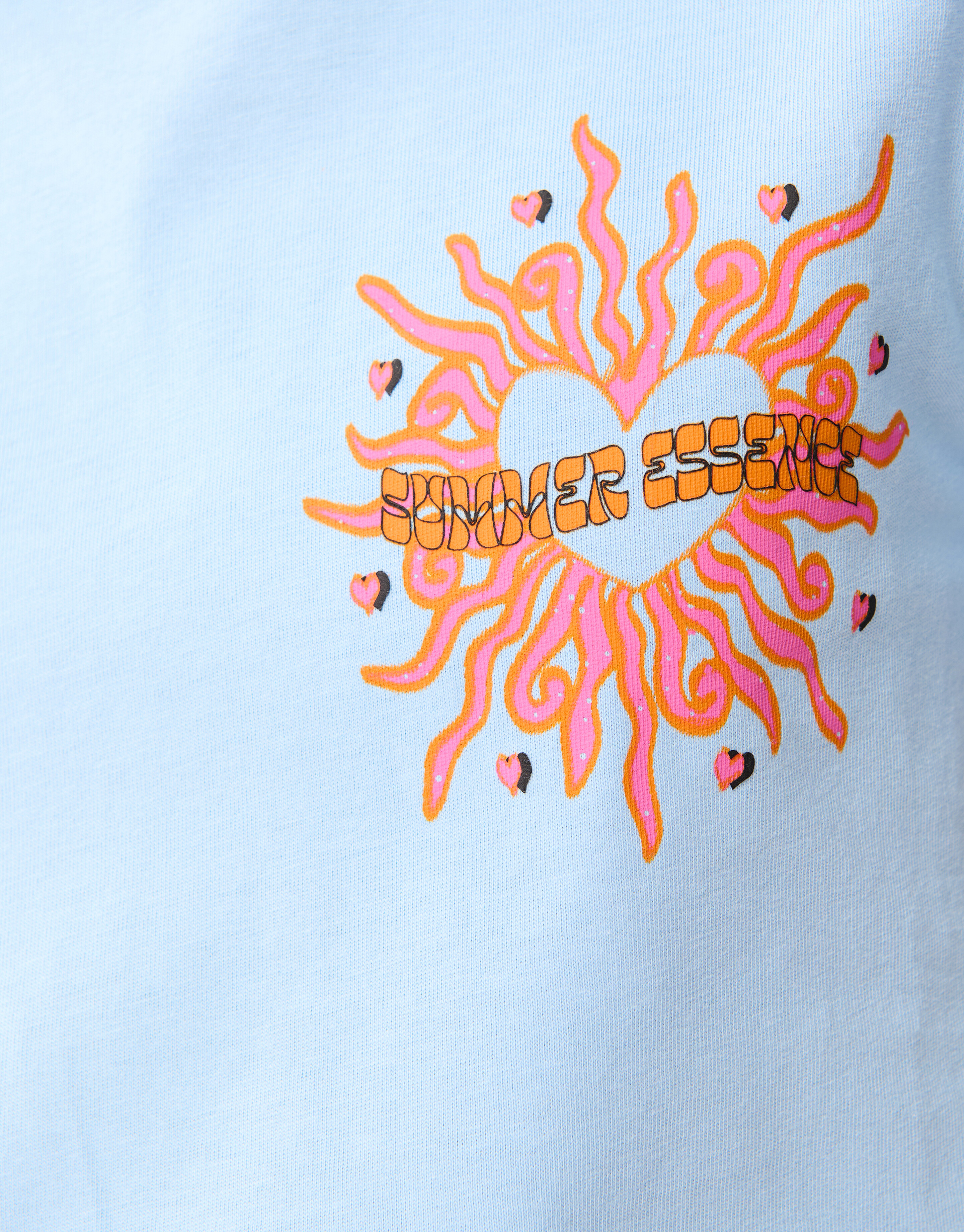 Cooles Artwork T-shirt Hellblau SHOEBY GIRLS