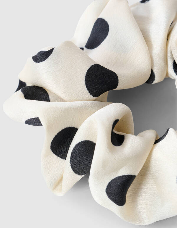 Punkt Scrunchie Gebrochen Weiß SHOEBY ACCESSOIRES