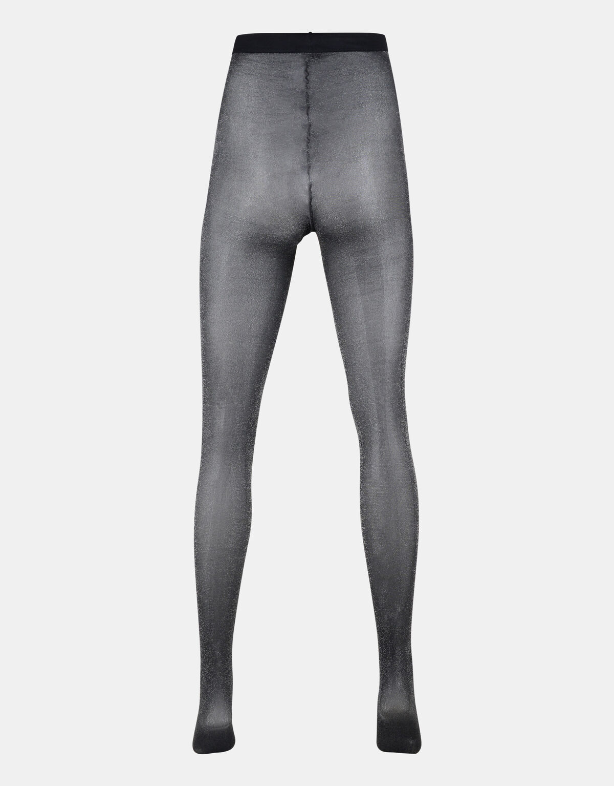 Glitzer Strumpfhose Silber SHOEBY ACCESSOIRES