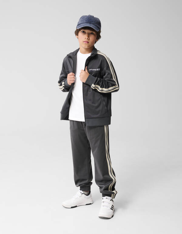 Sportliche Hose Dunkelgrau SHOEBY BOYS