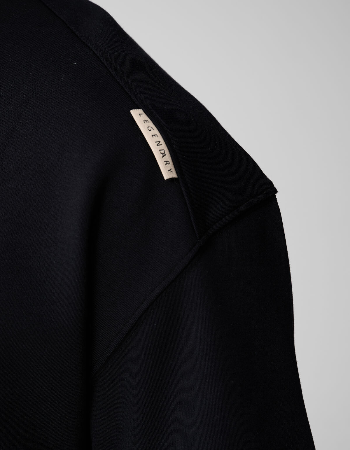 Label-T-Shirt Schwarz SHOEBY MEN