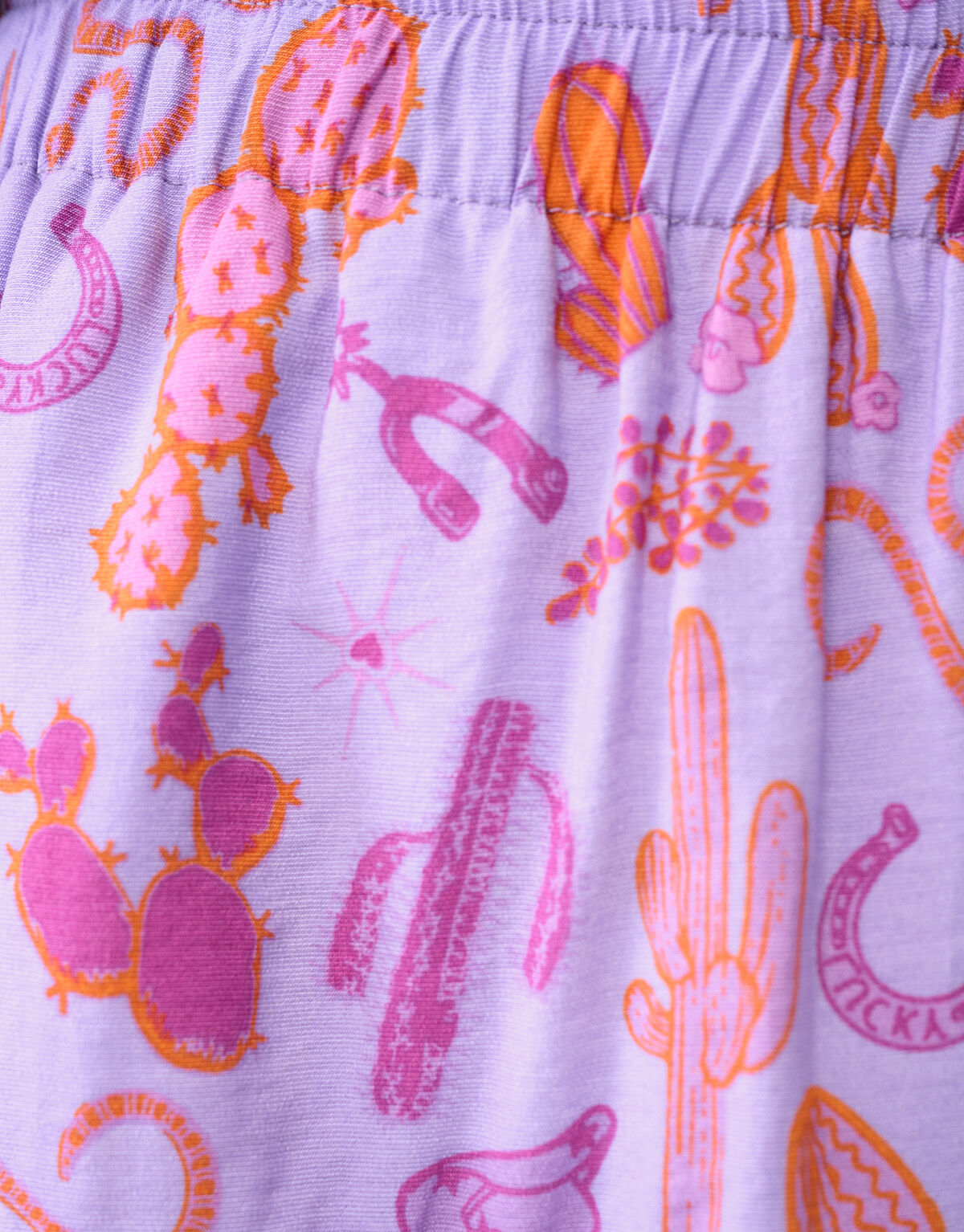 Bedruckter Rock Hellviolett SHOEBY GIRLS