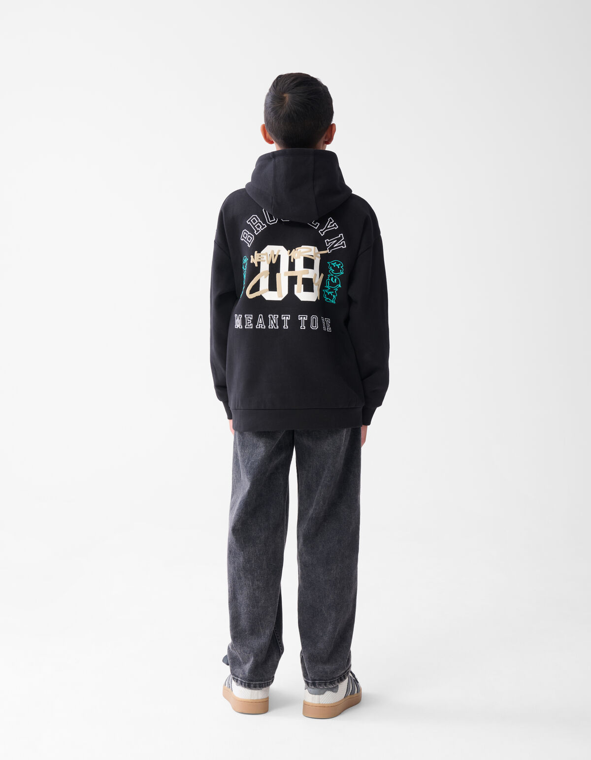 Artwork Hoodie Schwarz SHOEBY BOYS