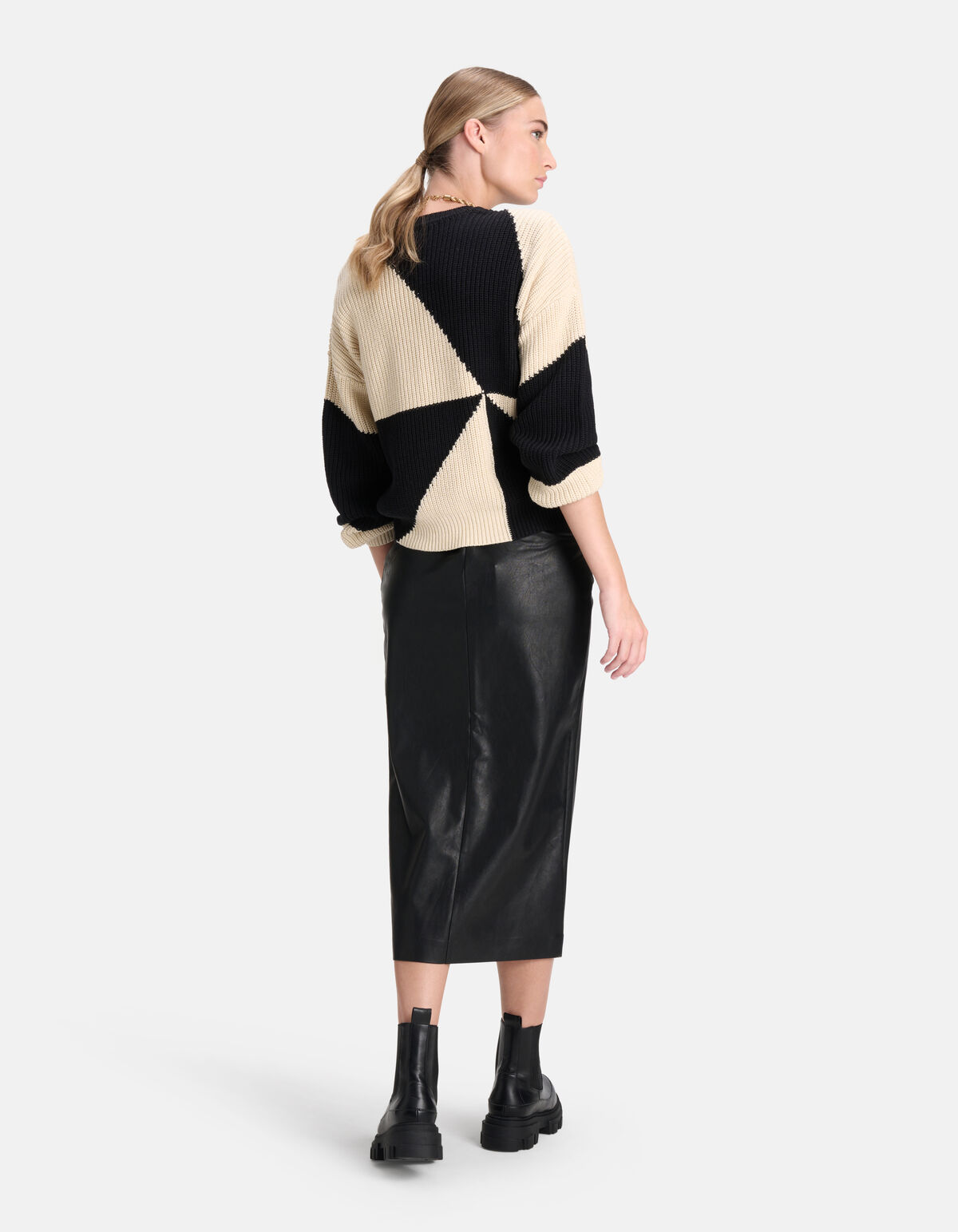Pullover mit Colourblock By Mieke SHOEBY WOMEN