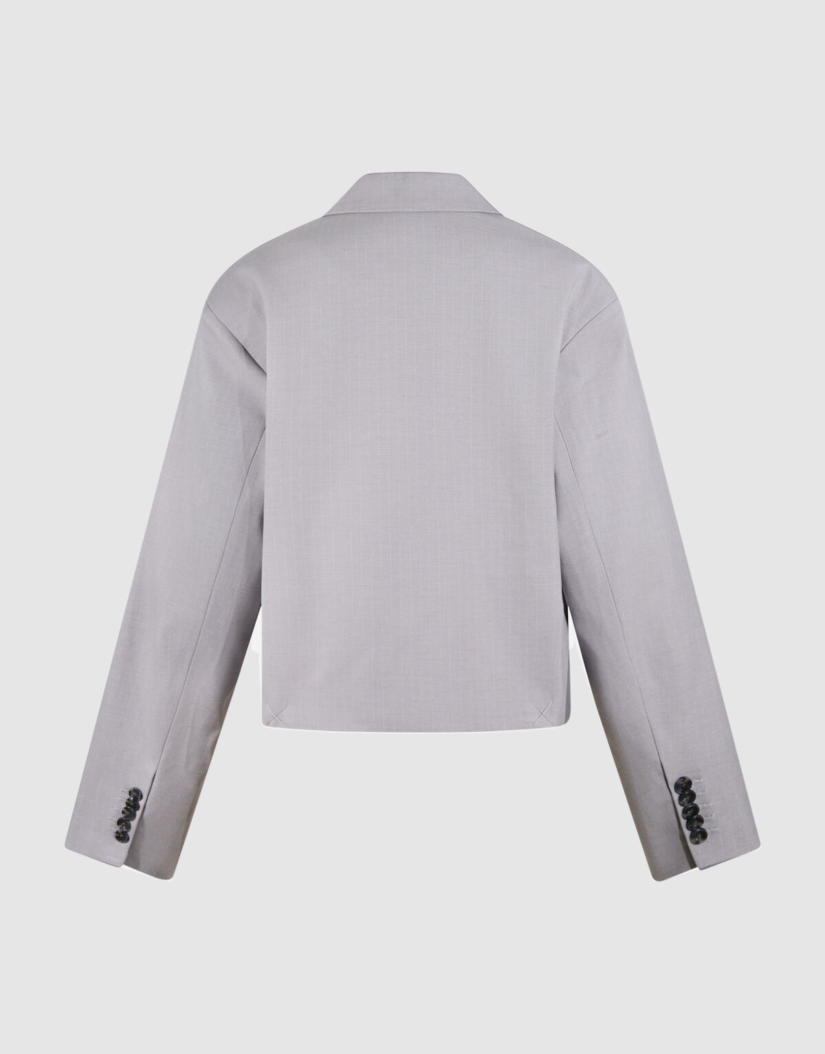 Taillierter Nadelstreifenblazer Hellgrau SHOEBY WOMEN