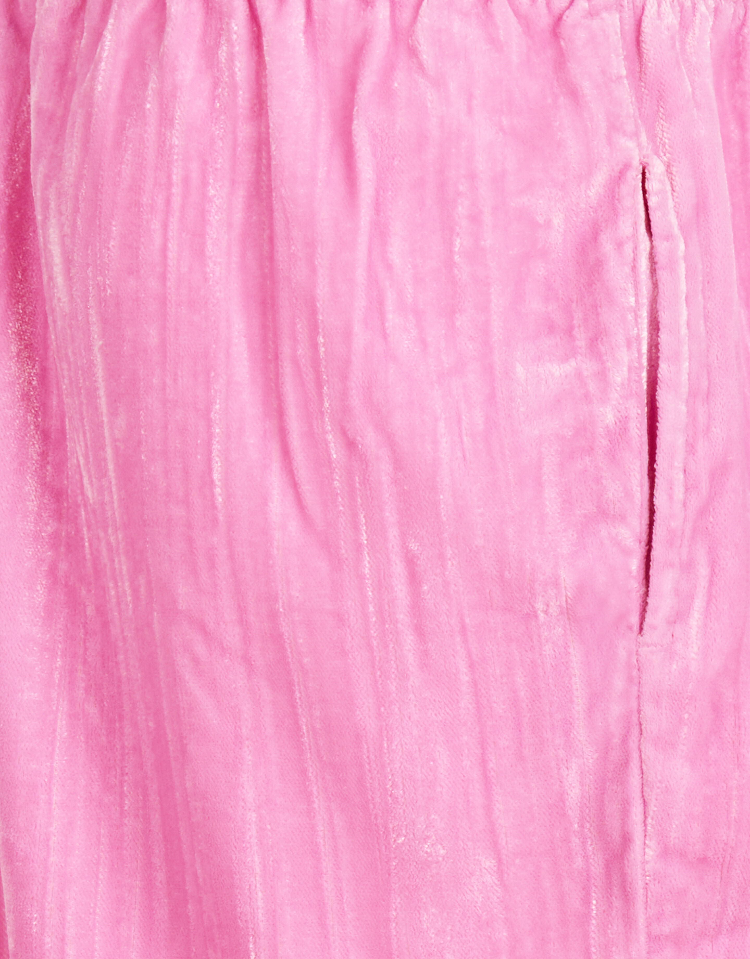 Weit geschnittene Hose aus Samt Rosa SHOEBY GIRLS