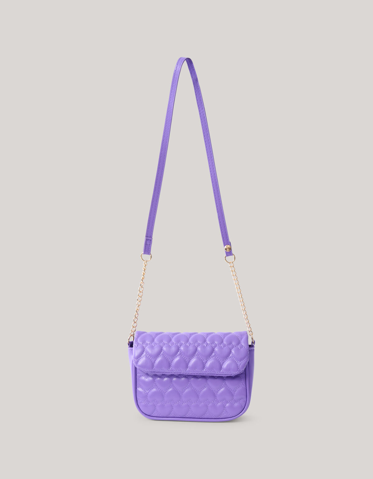 Gesteppte Herz Tasche Lila SHOEBY ACCESSOIRES