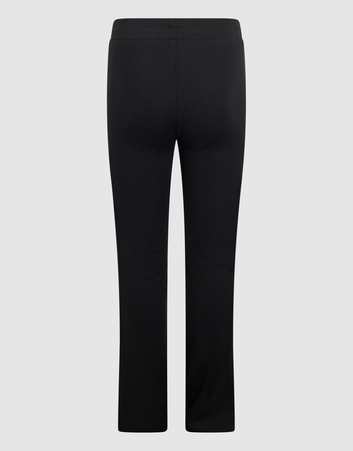 Ausgestellte Rippen-Leggings Schwarz SHOEBY GIRLS