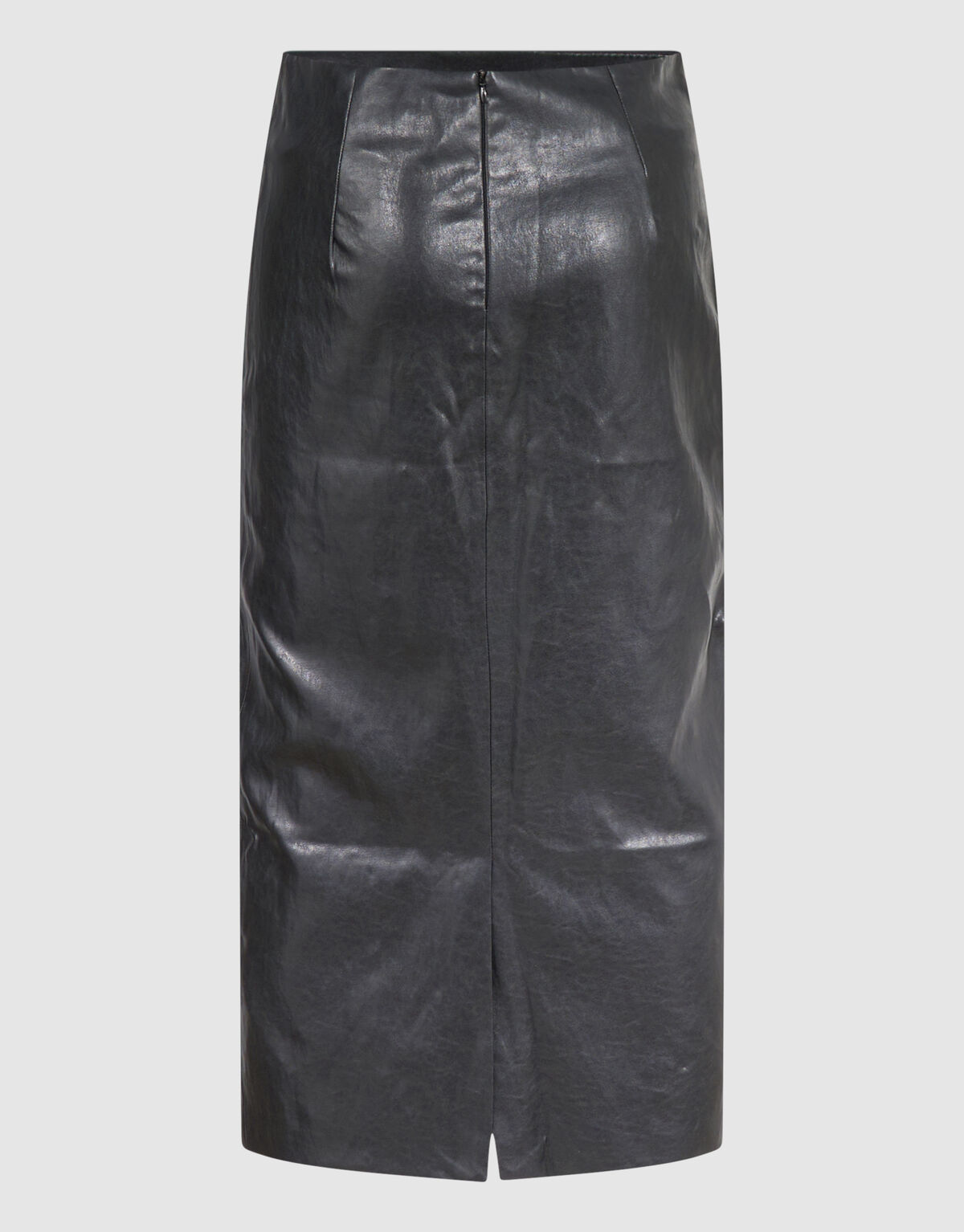 Maxirock Aus Veganleder Mit Nieten Schwarz By Miek SHOEBY WOMEN