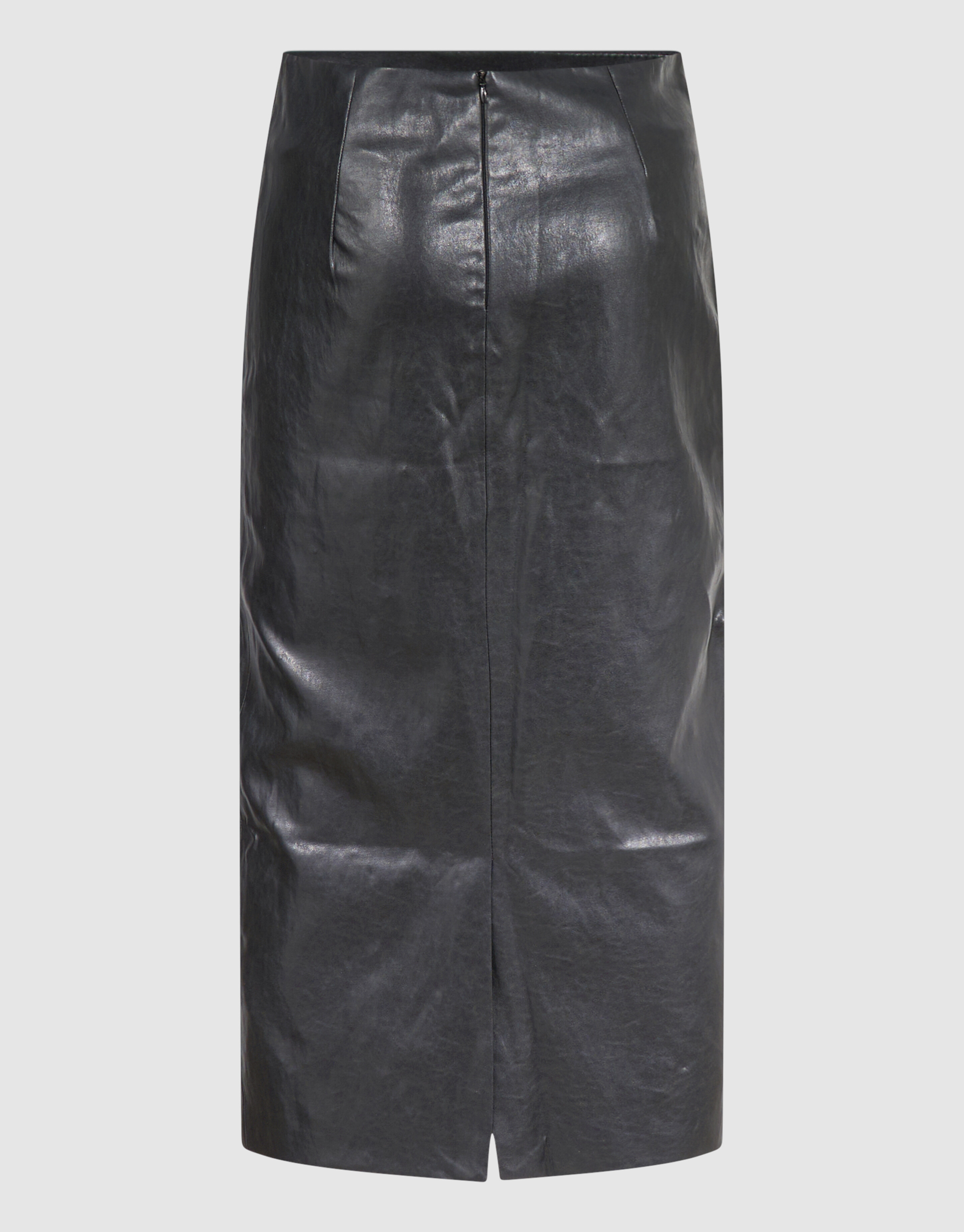Maxirock Aus Veganleder Mit Nieten Schwarz By Miek SHOEBY WOMEN