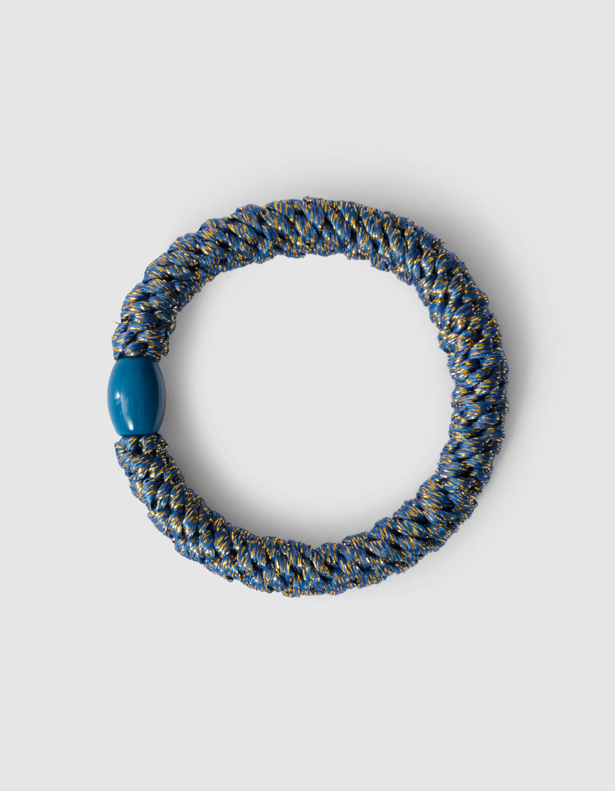 Lurex Haarelastiek Blauw SHOEBY ACCESSOIRES