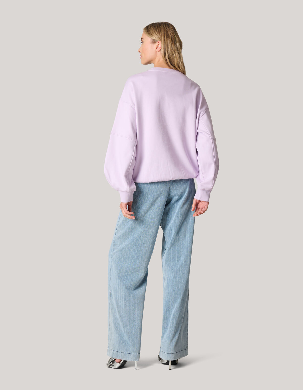 Varsity Sweater Paars SHOEBY WOMEN