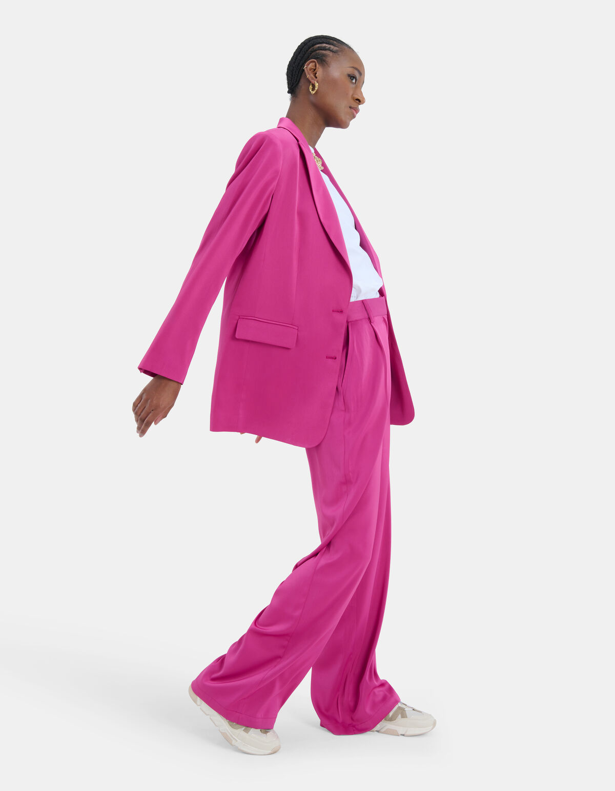 Rosa Satin Blazer EKSEPT