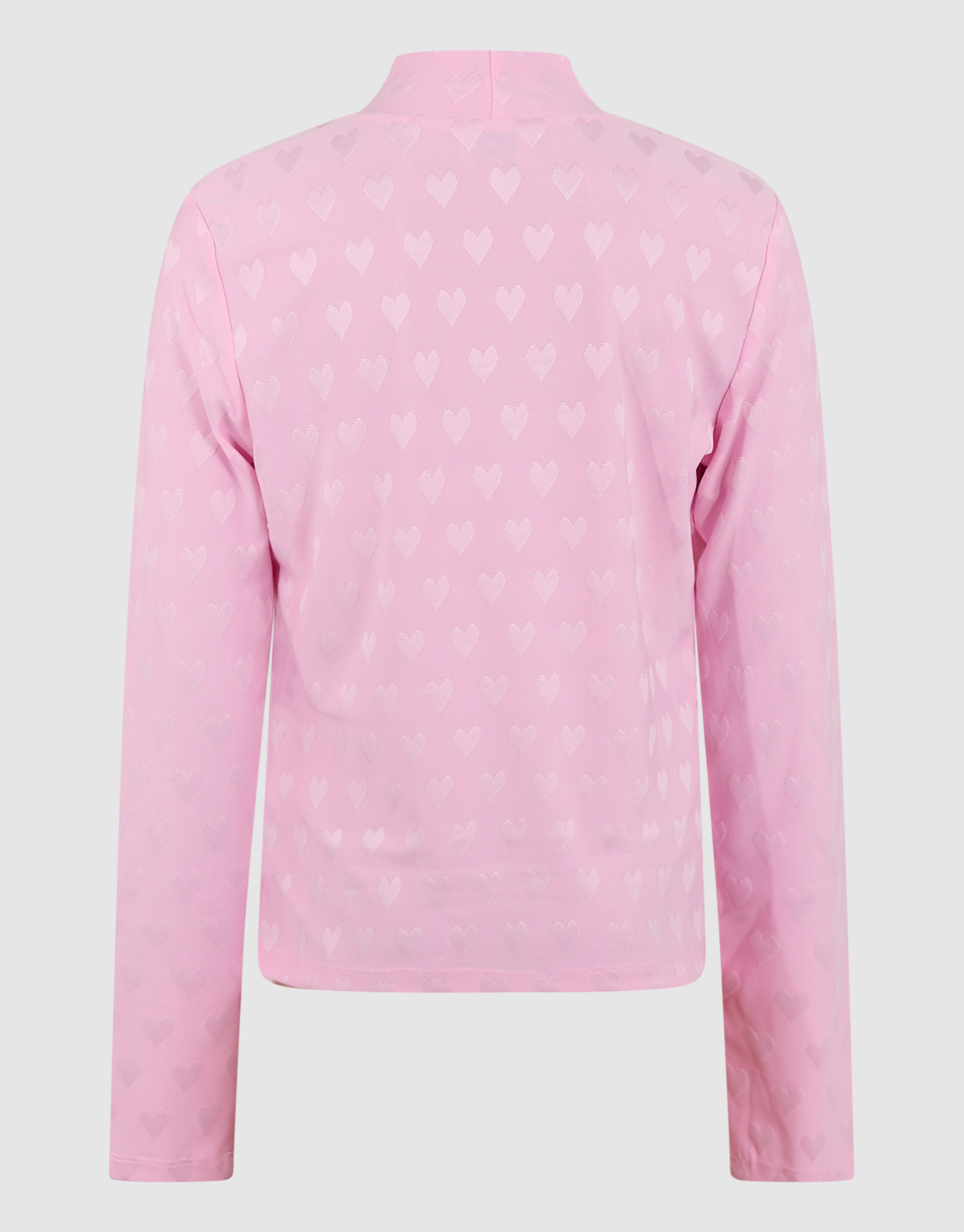 Herzmuster Longsleeve Top Rosa SHOEBY GIRLS