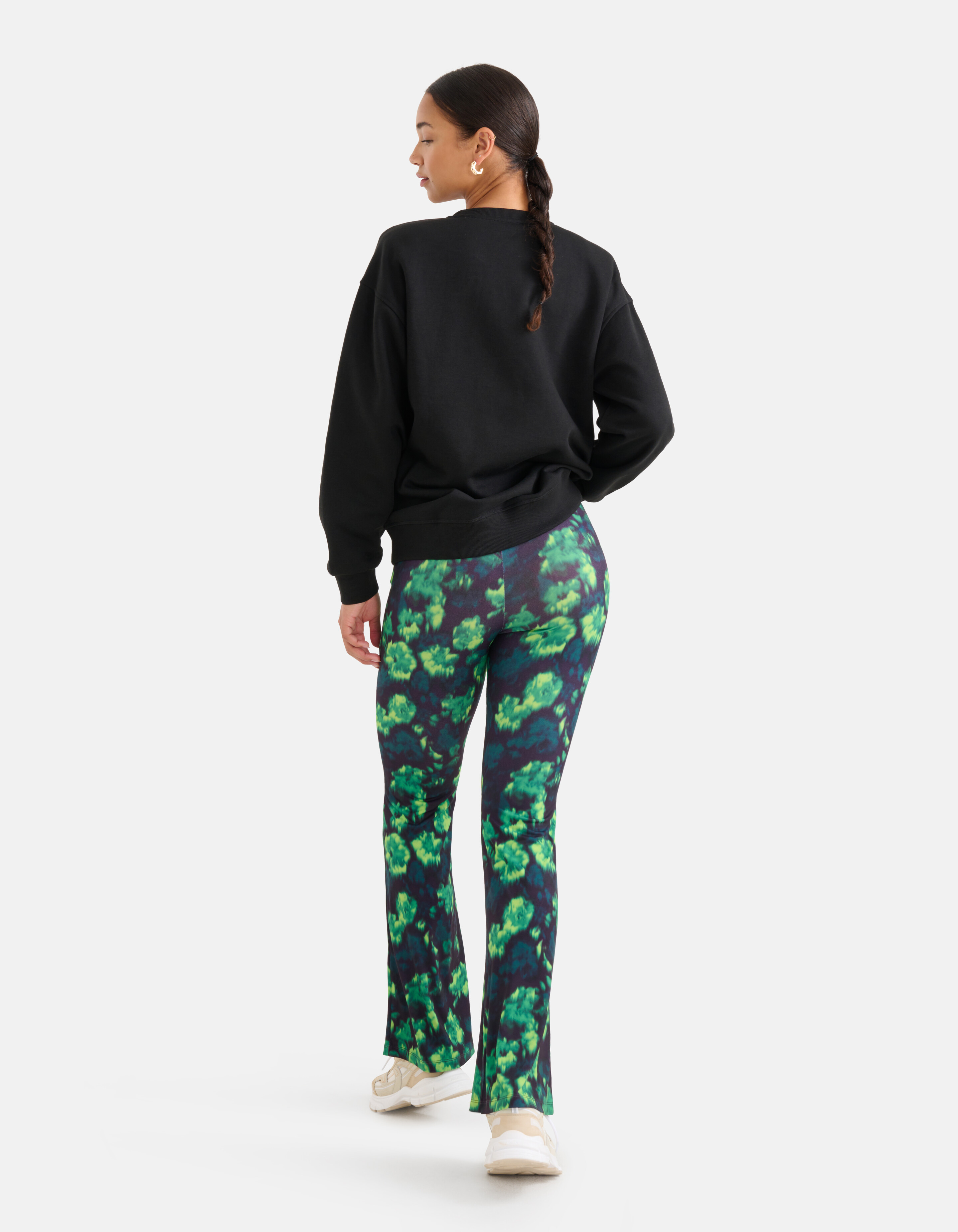 Flared Broek Groen SHOEBY WOMEN