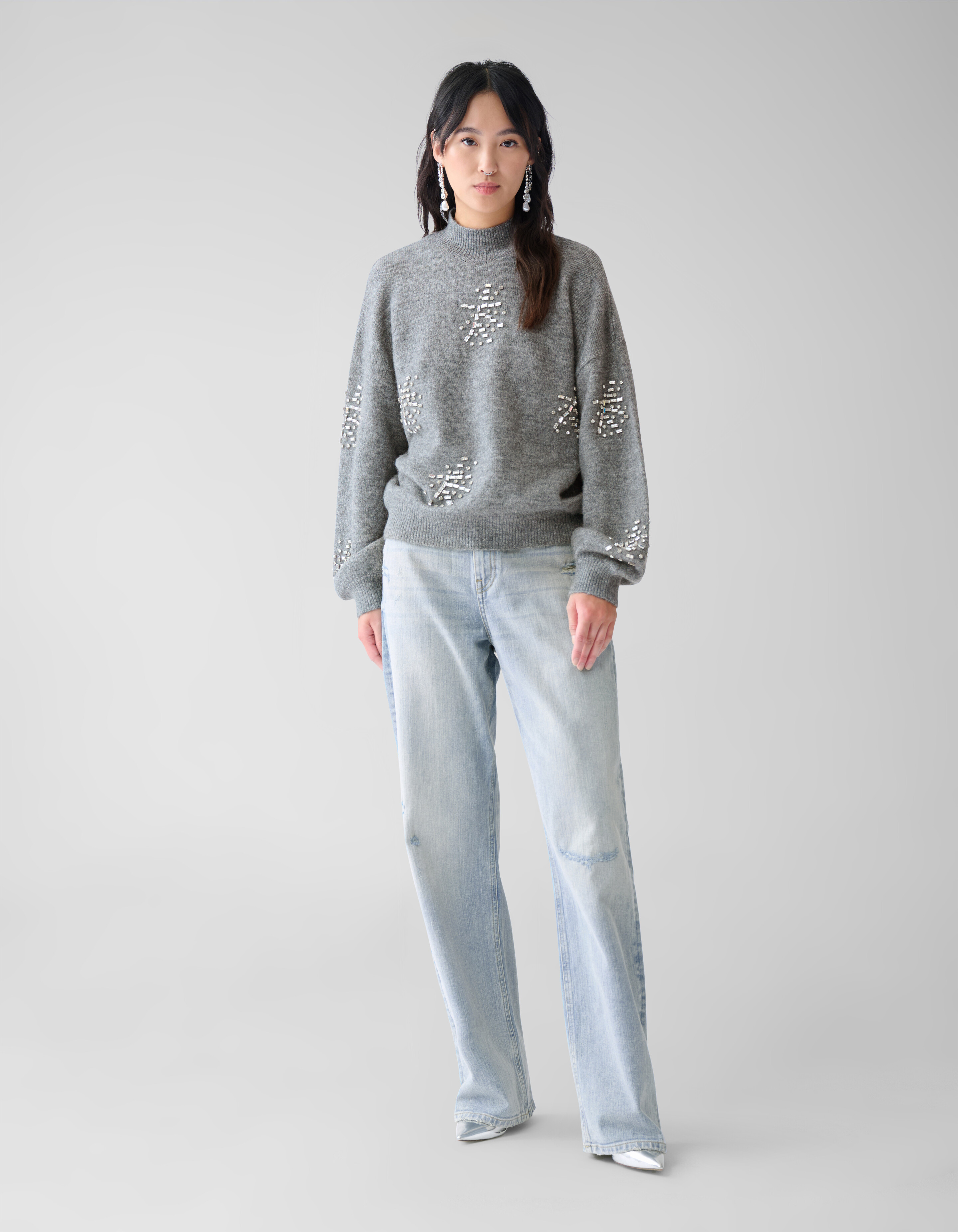 Weit geschnittene Jeans Hellblau von Fred SHOEBY WOMEN