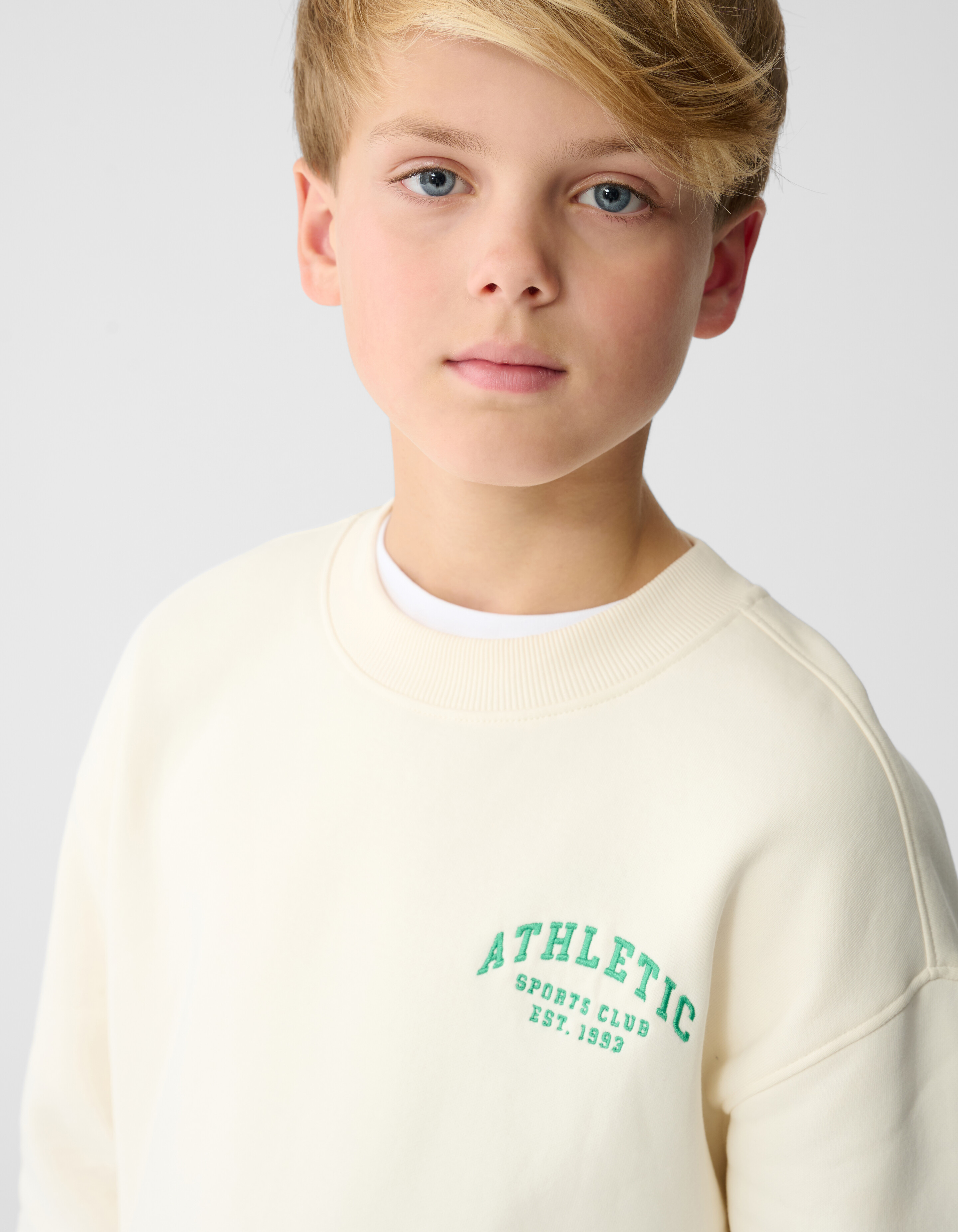 Sportlicher Pullover in Off-White SHOEBY BOYS