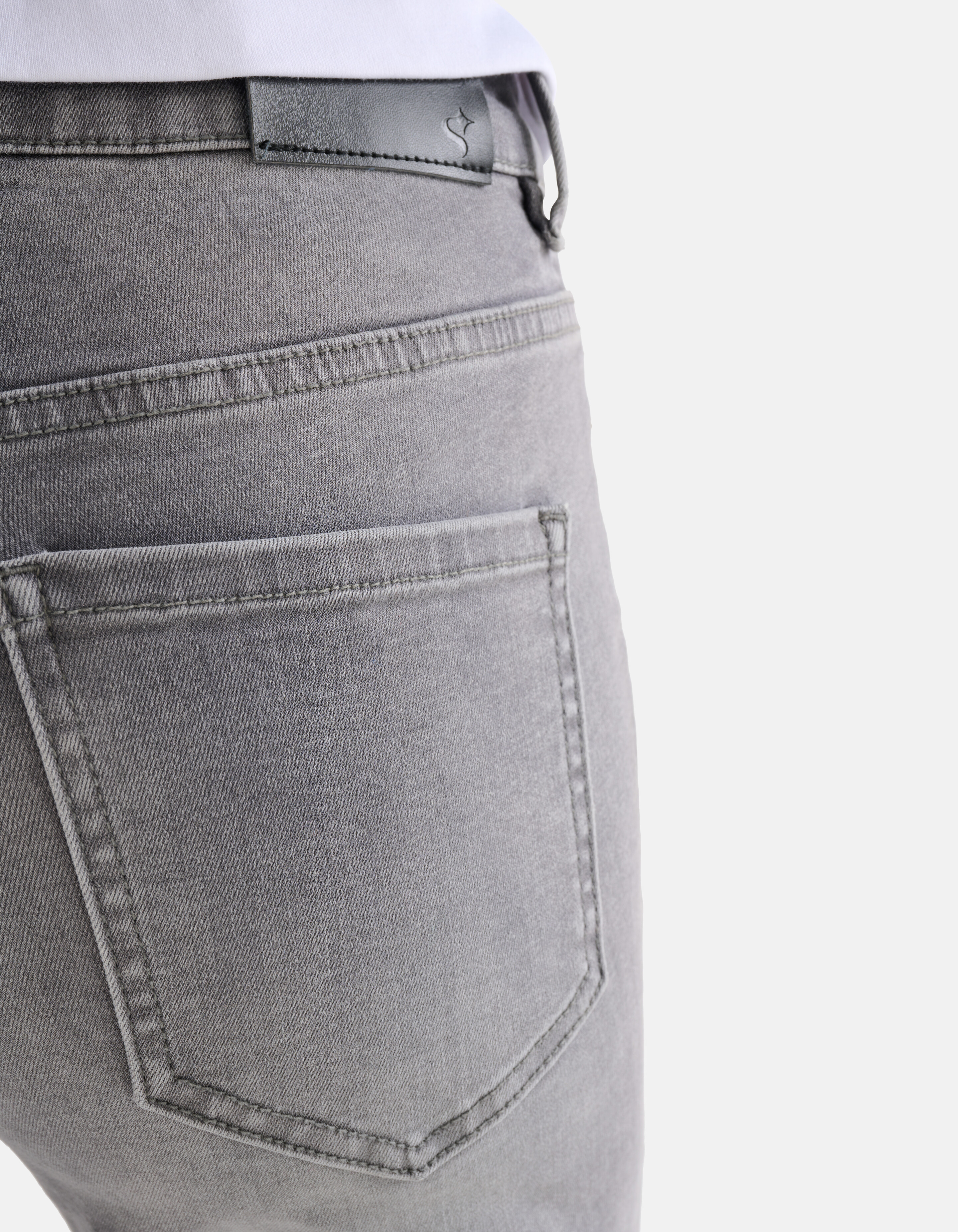 Skinny Jeans Hellgrau Eksept